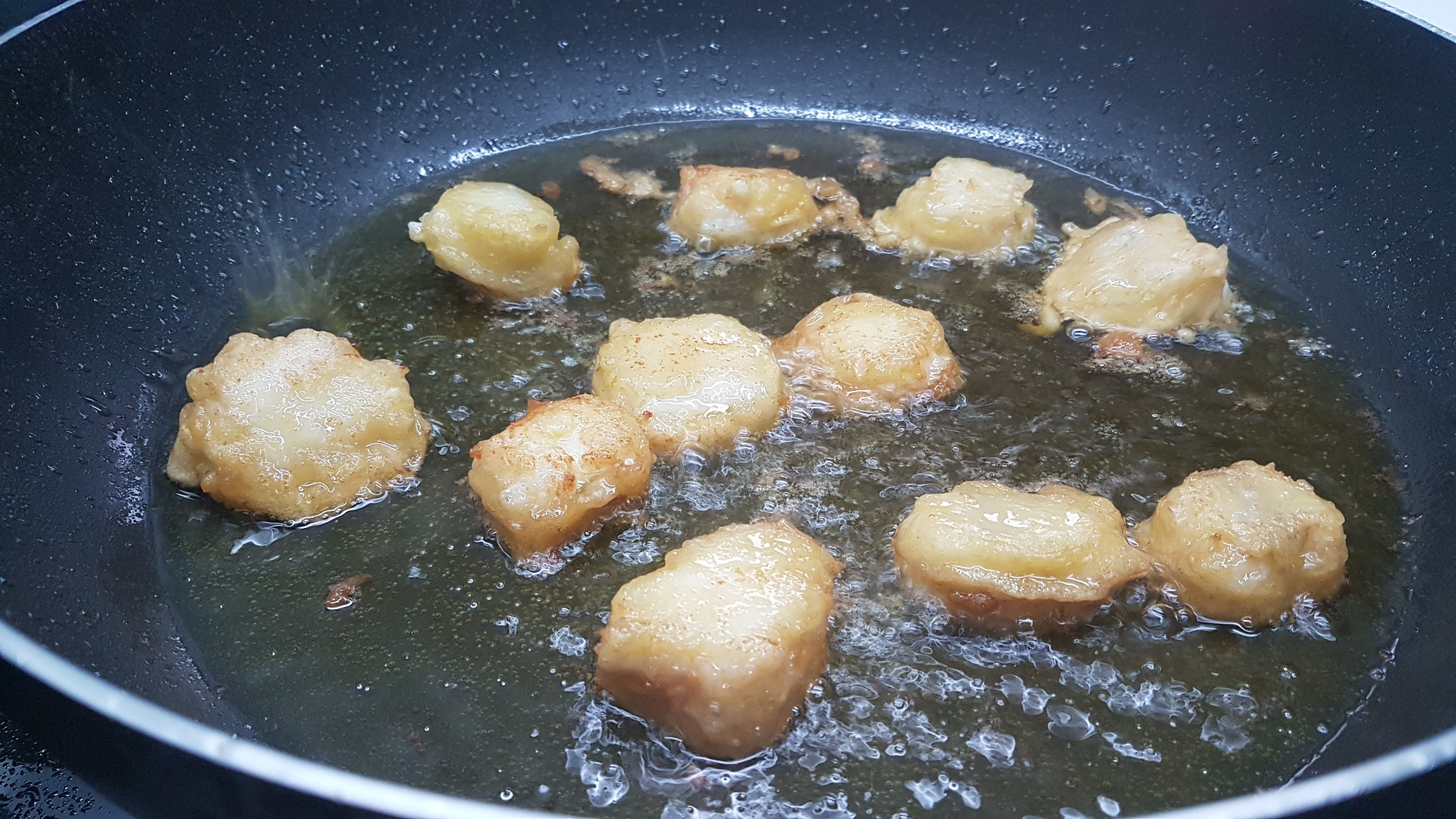 Bocconcini di baccalà in pastella