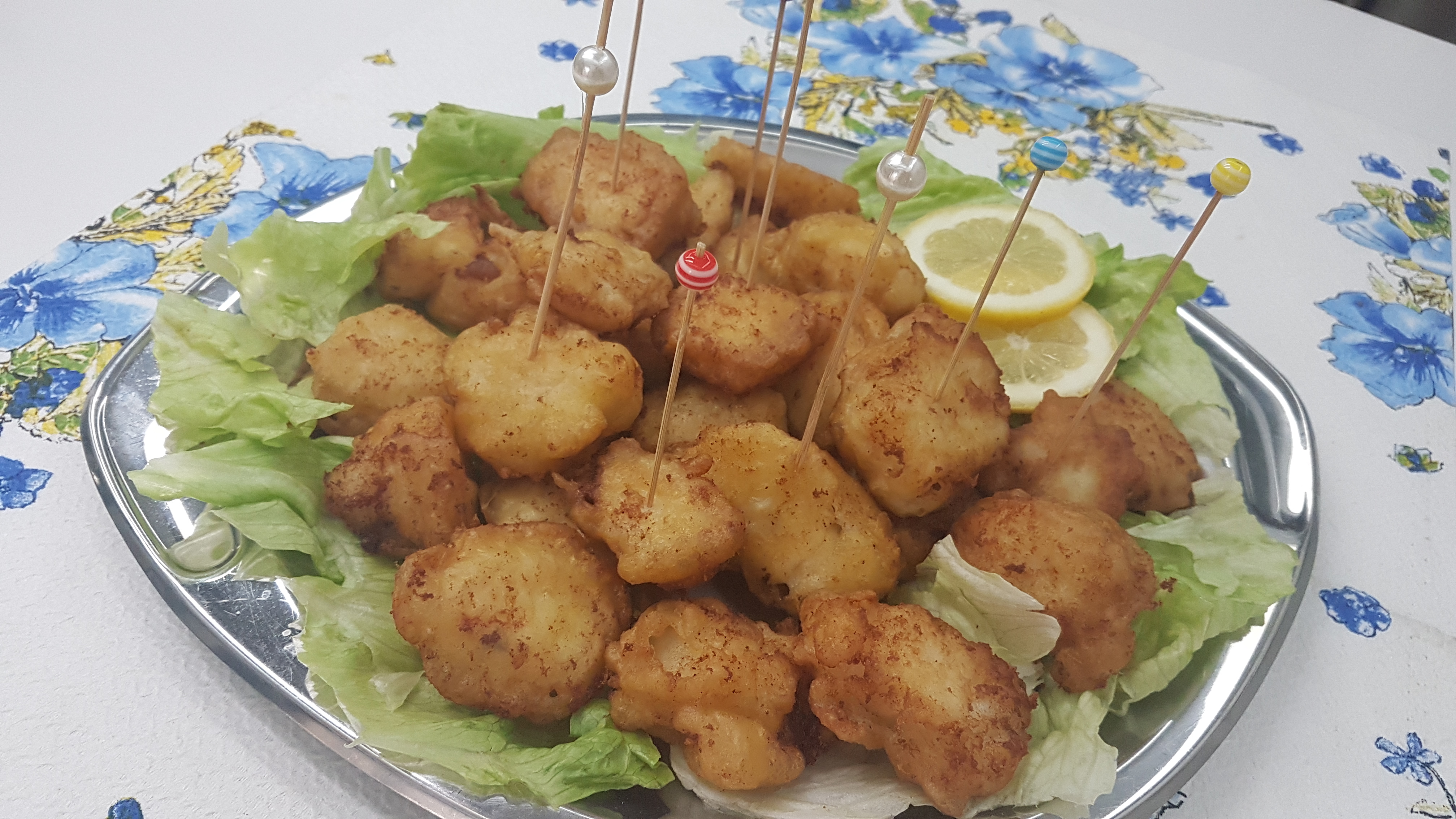 Bocconcini di baccalà in pastella