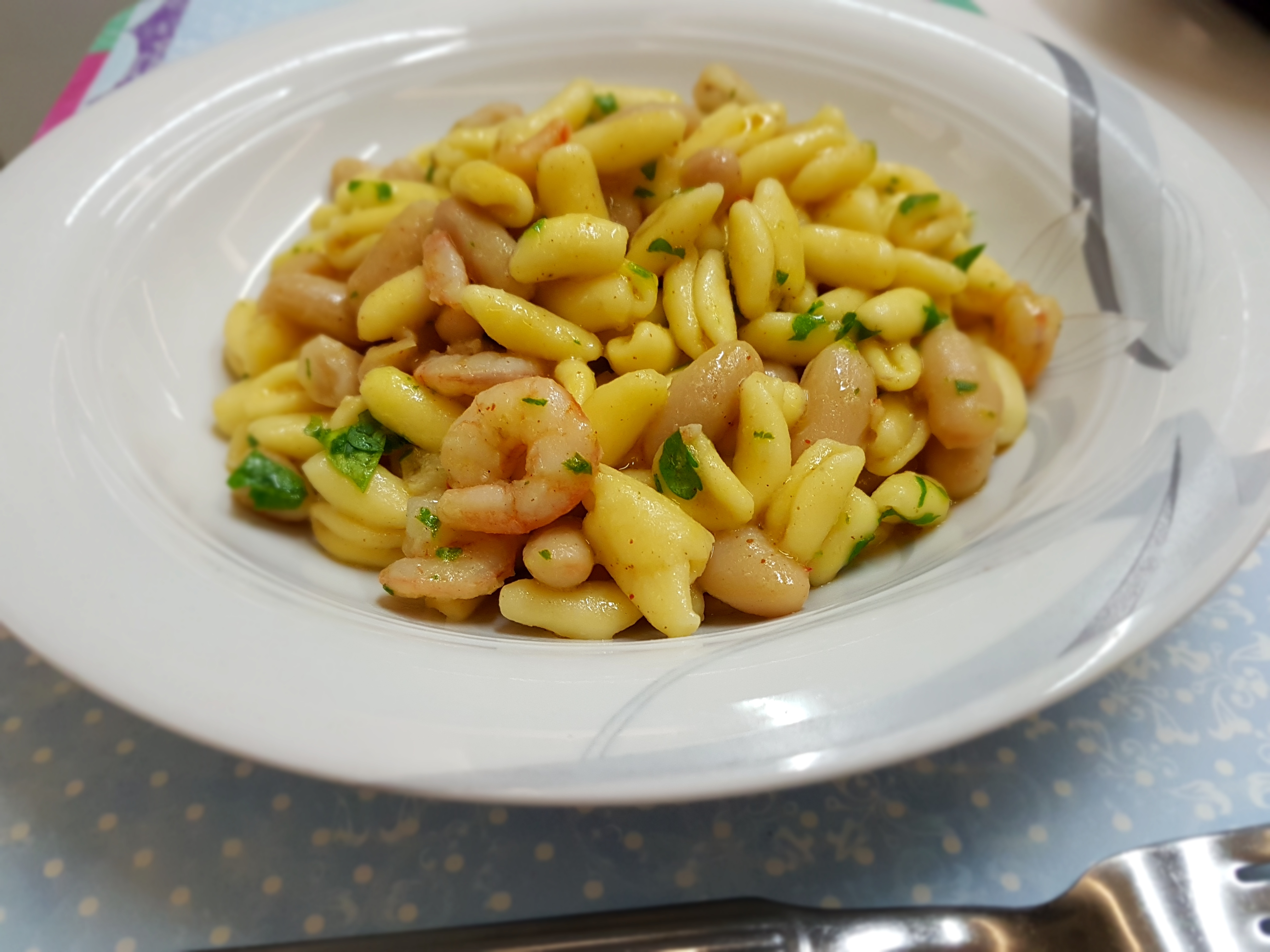 Cavatelli mare e monti speziati