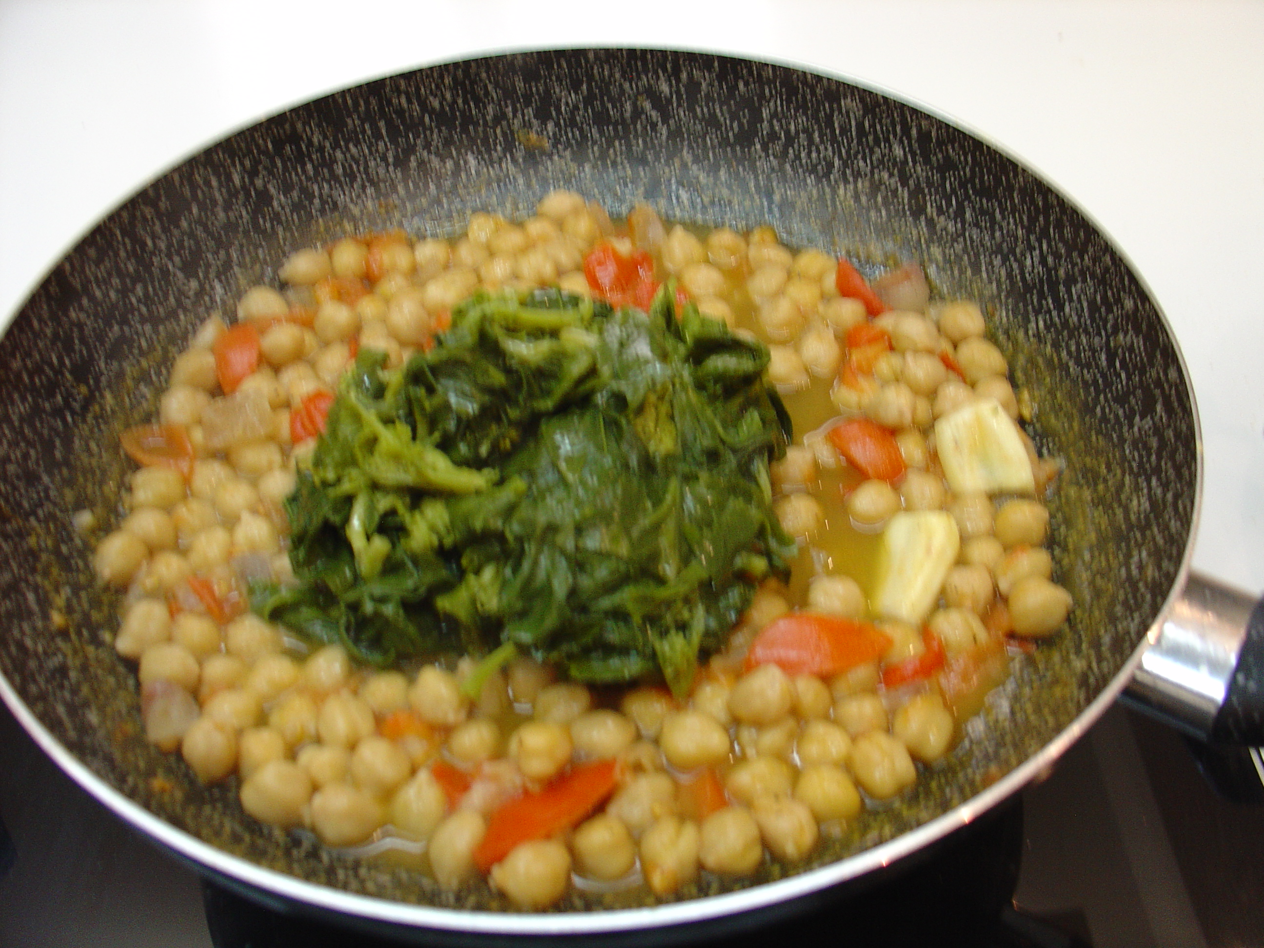 Cavatelli rape e ceci