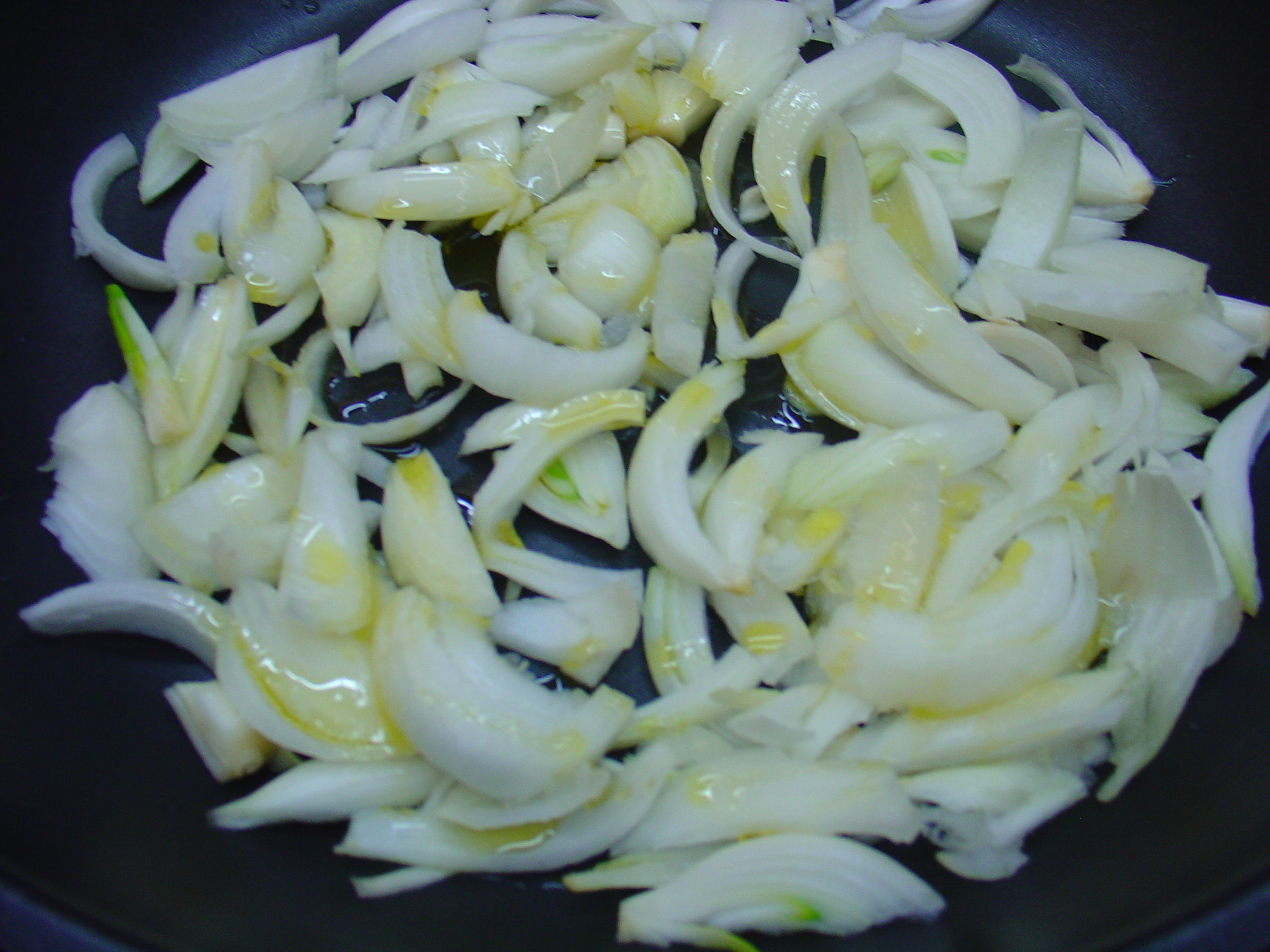 Fegato panato con cipolle