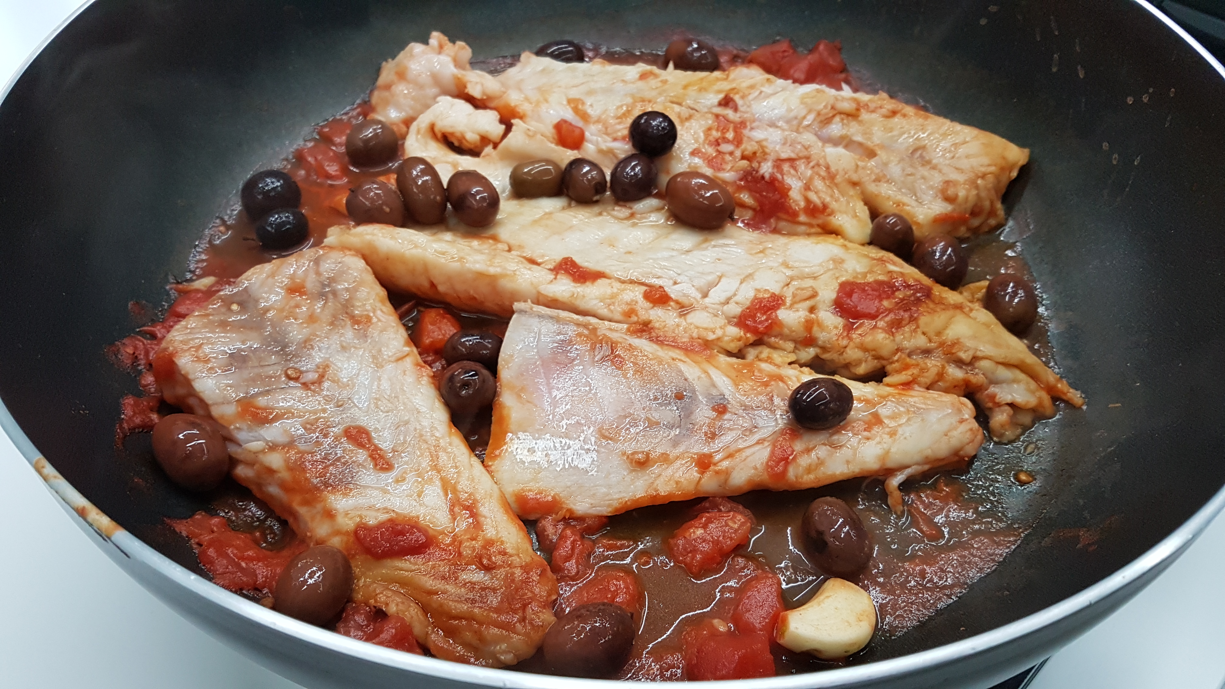 Filetto di cernia alla livornese