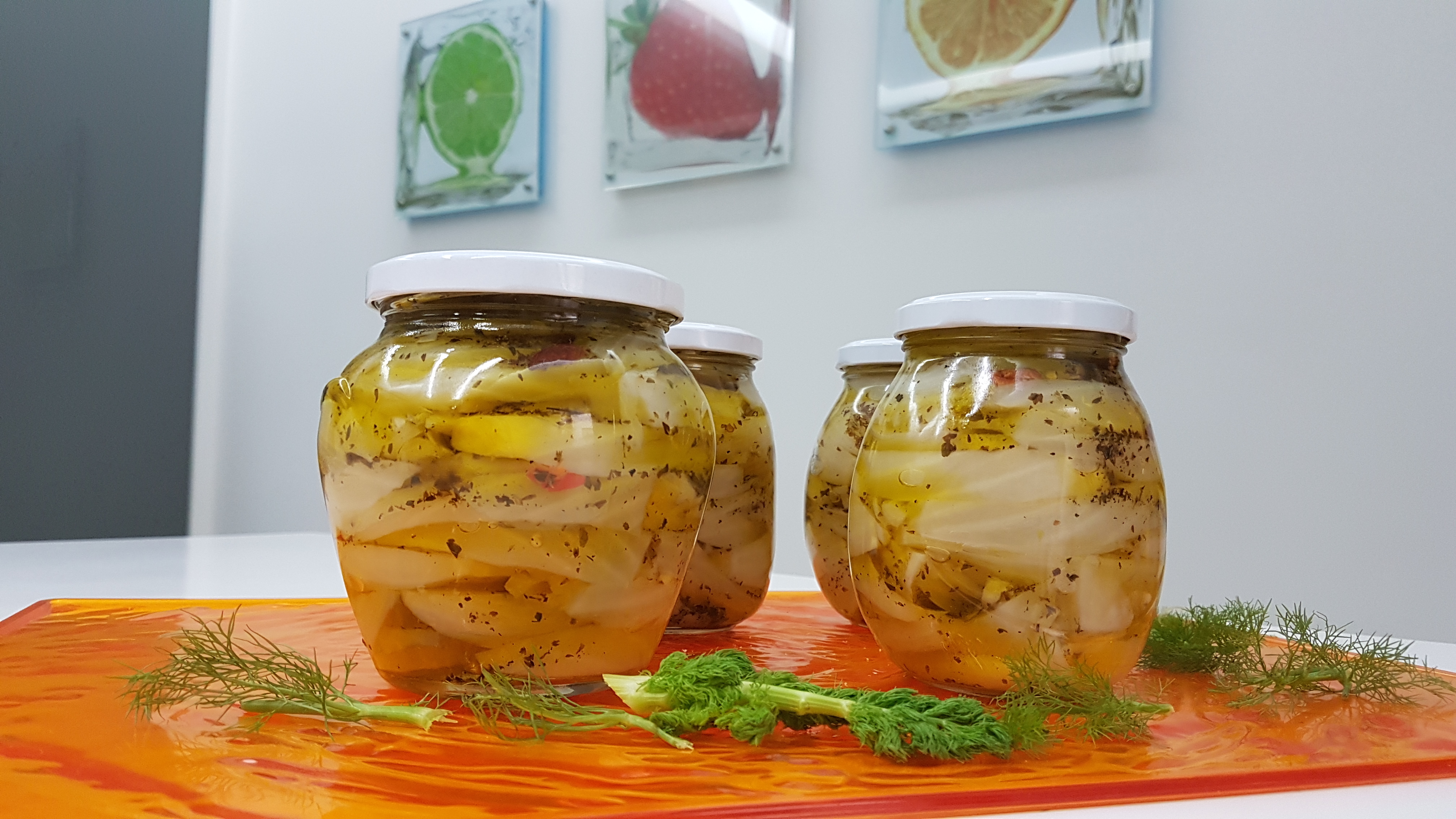 Finocchi in conserva