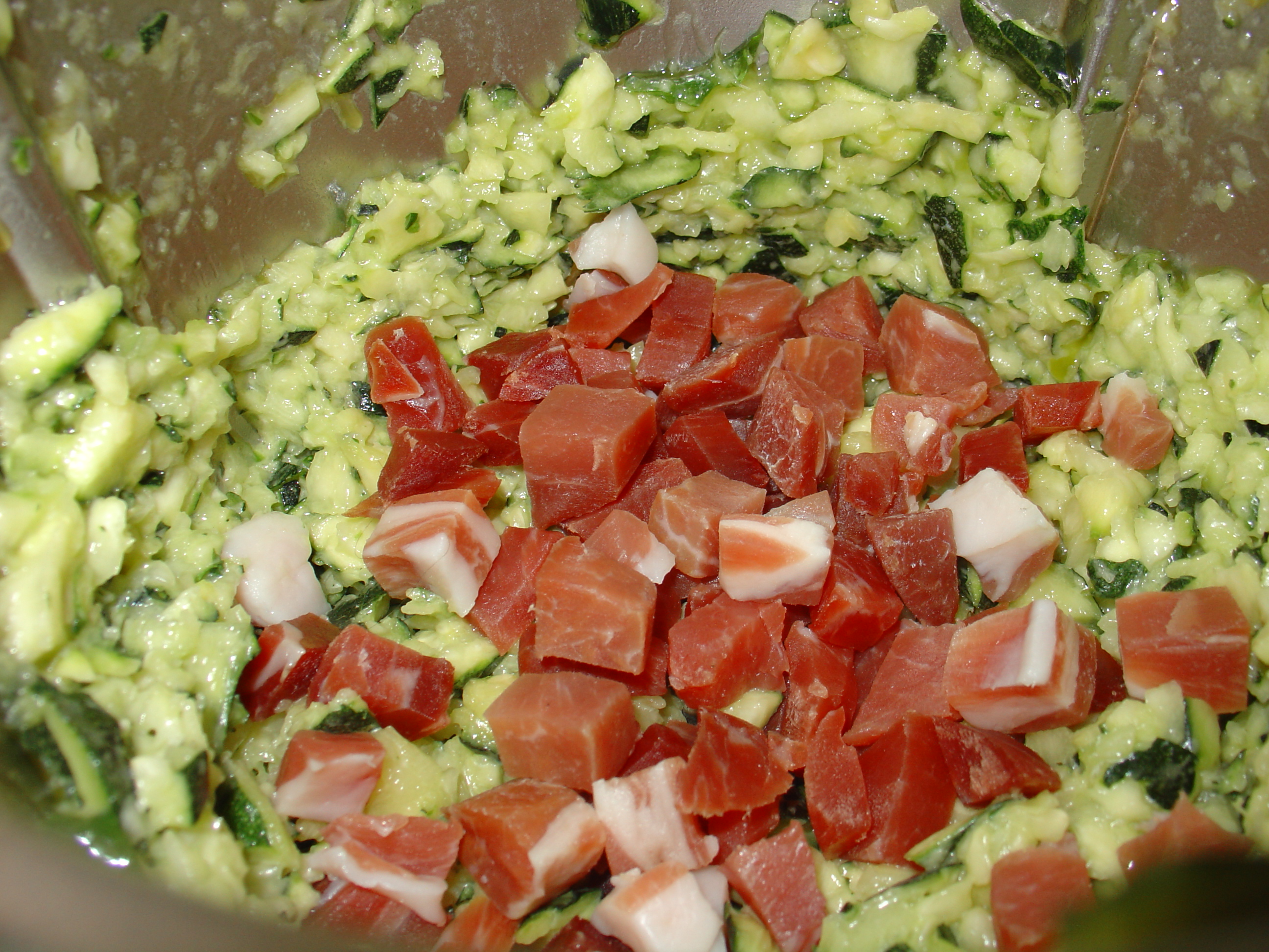 Fusilli delicati con zucchine e ricotta