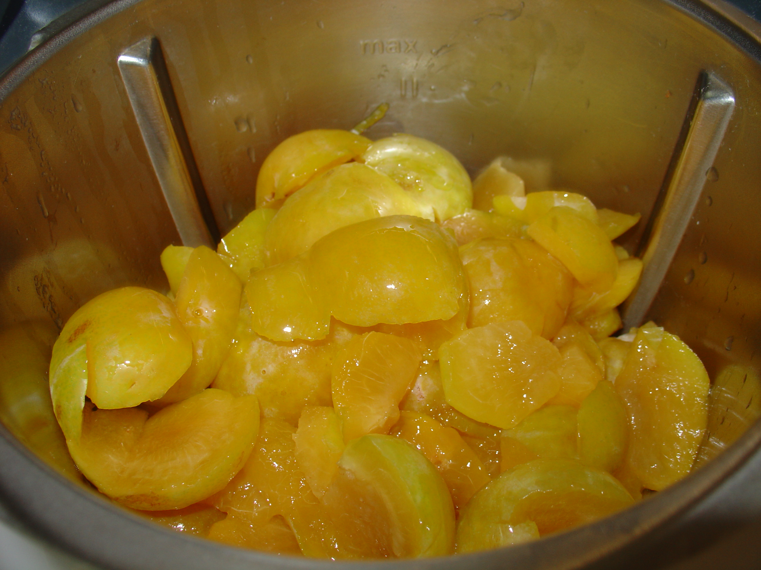 Marmellata di prugne gialle Bimby