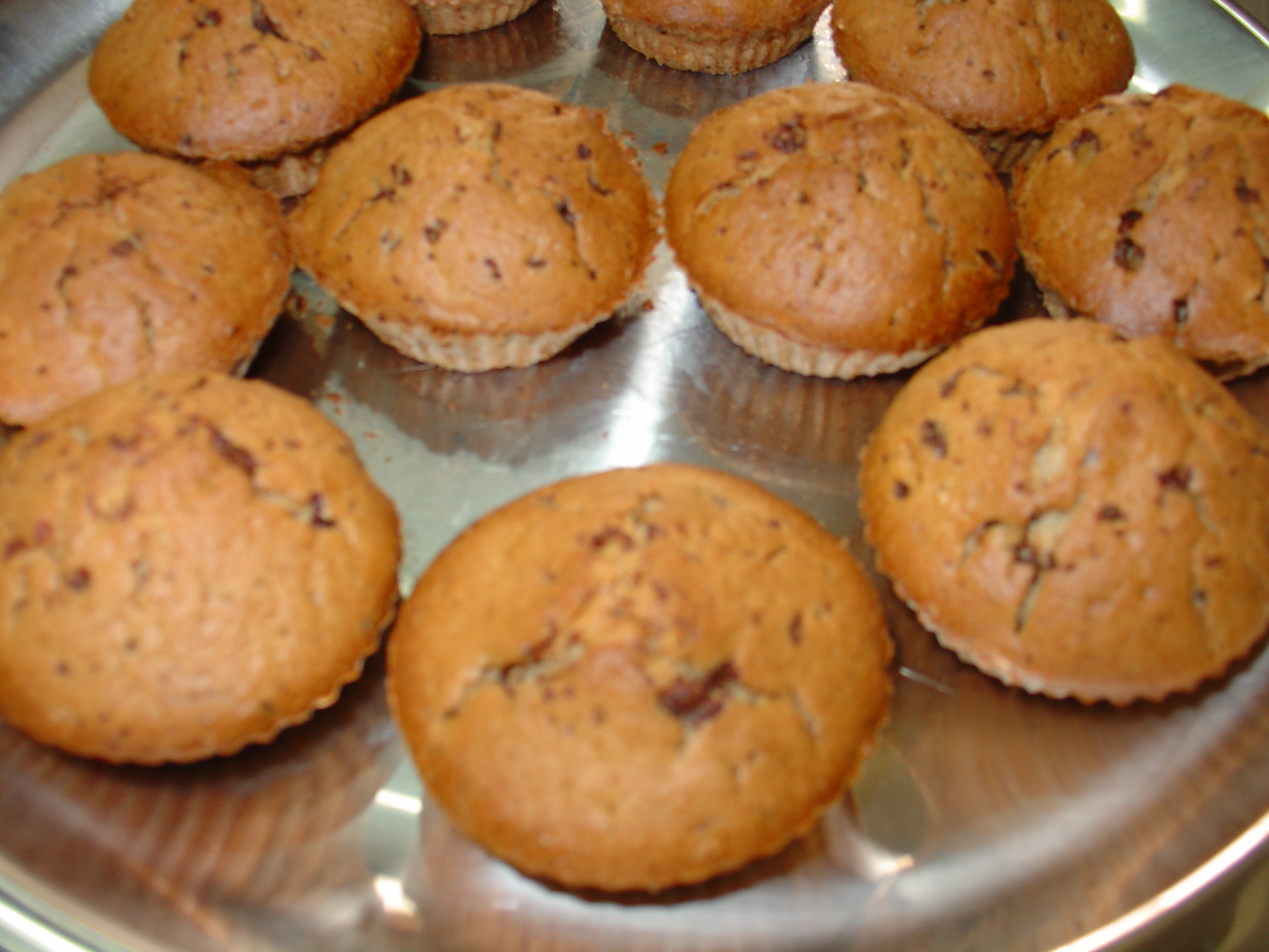 Muffin con cioccolato e pere Bimby
