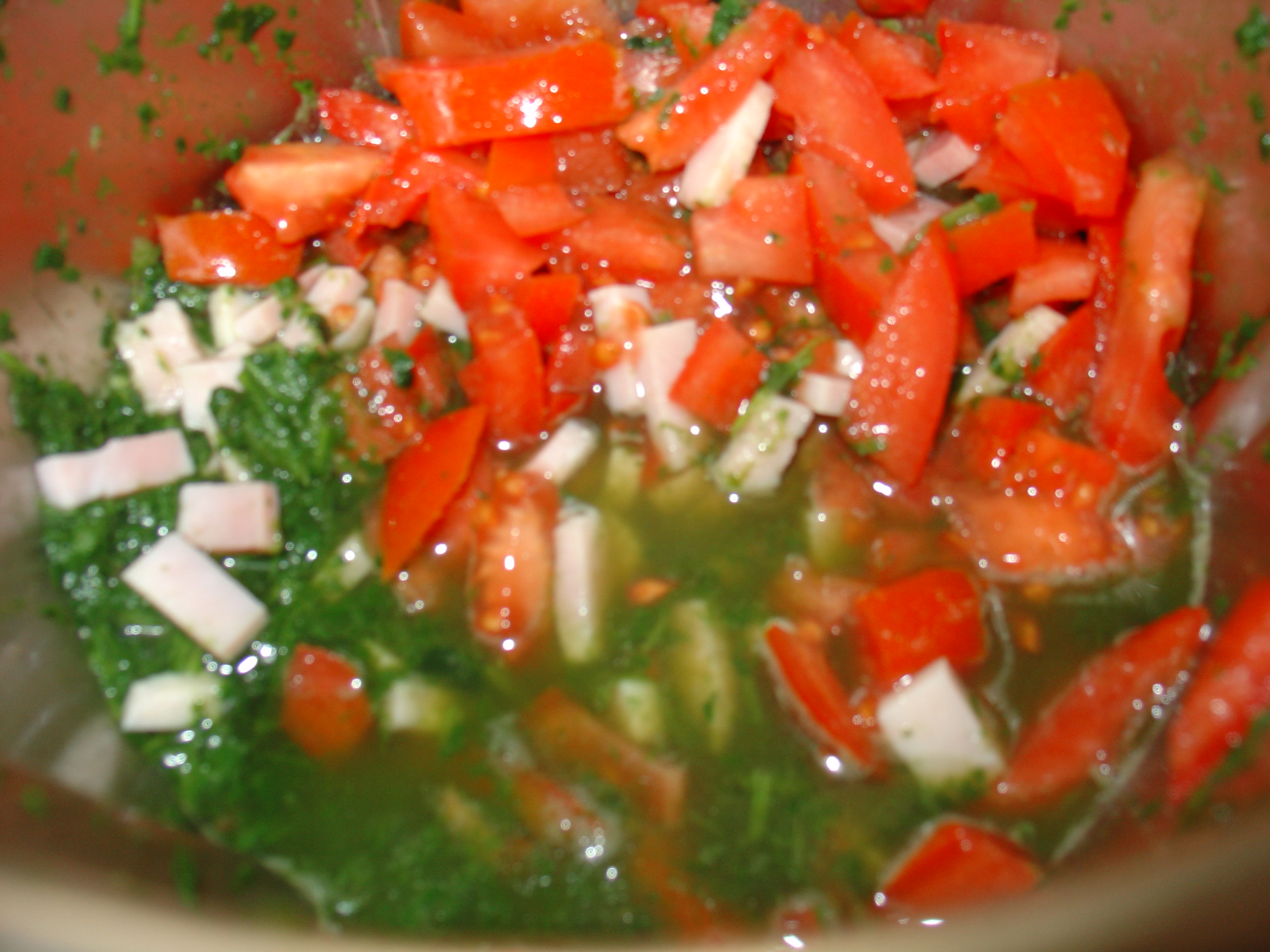 Paccherini con spinaci