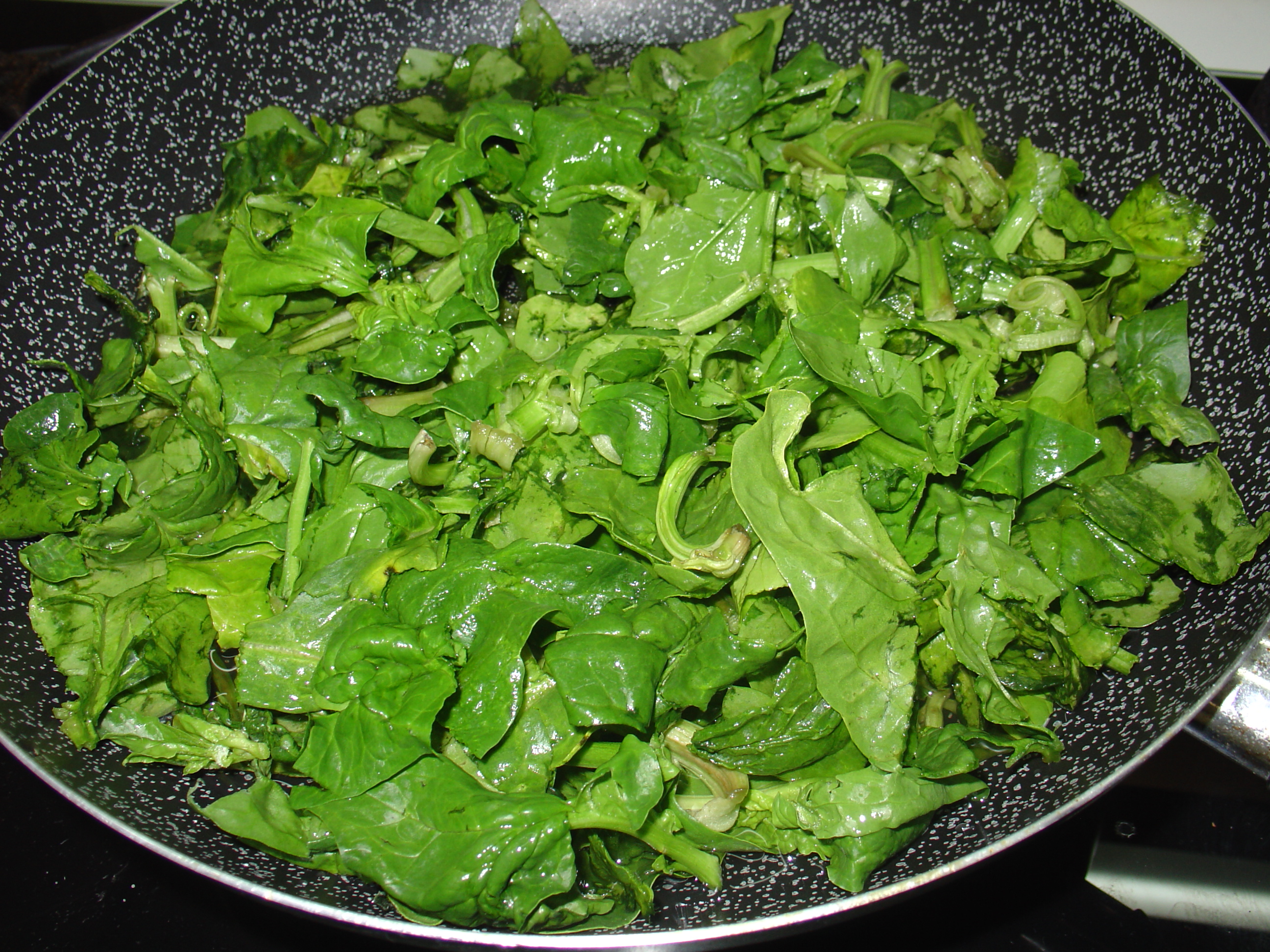 Paccherini con spinaci