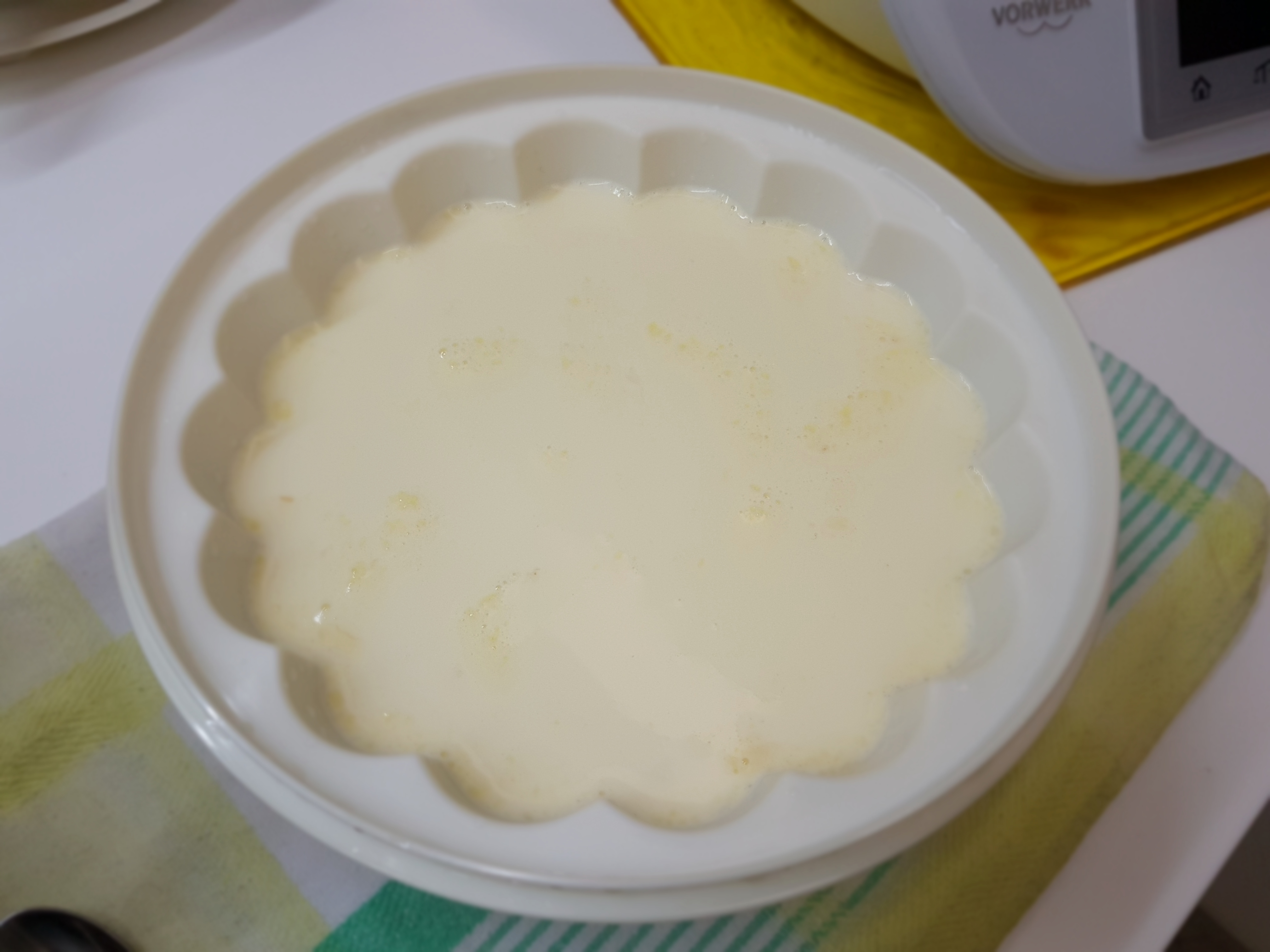 Panna cotta Bimby con gelatina di mele cotogne