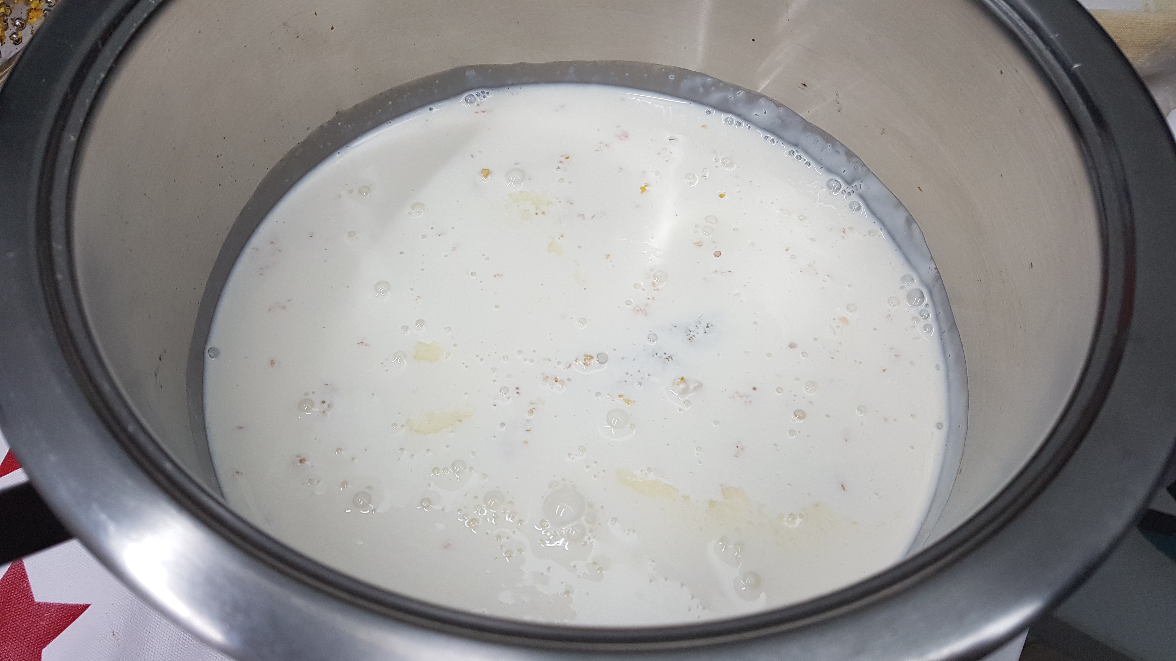 Panna cotta con salsa di clementine