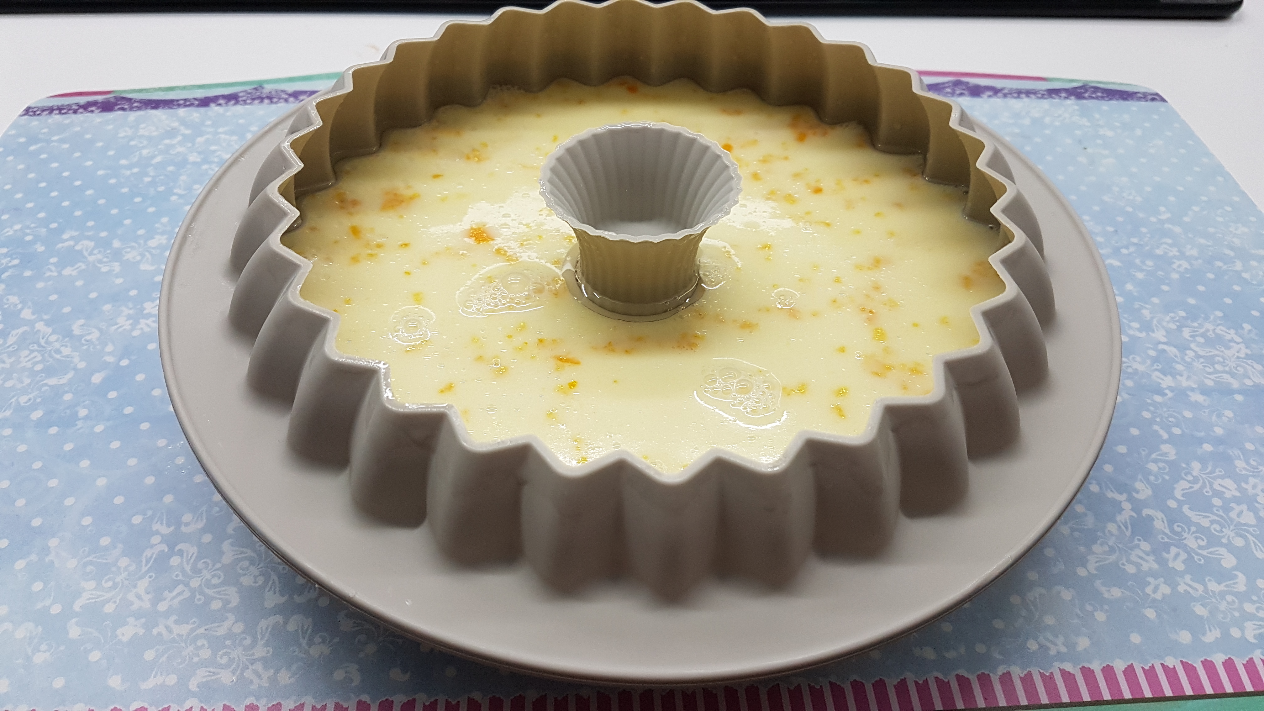 Panna cotta con salsa di clementine