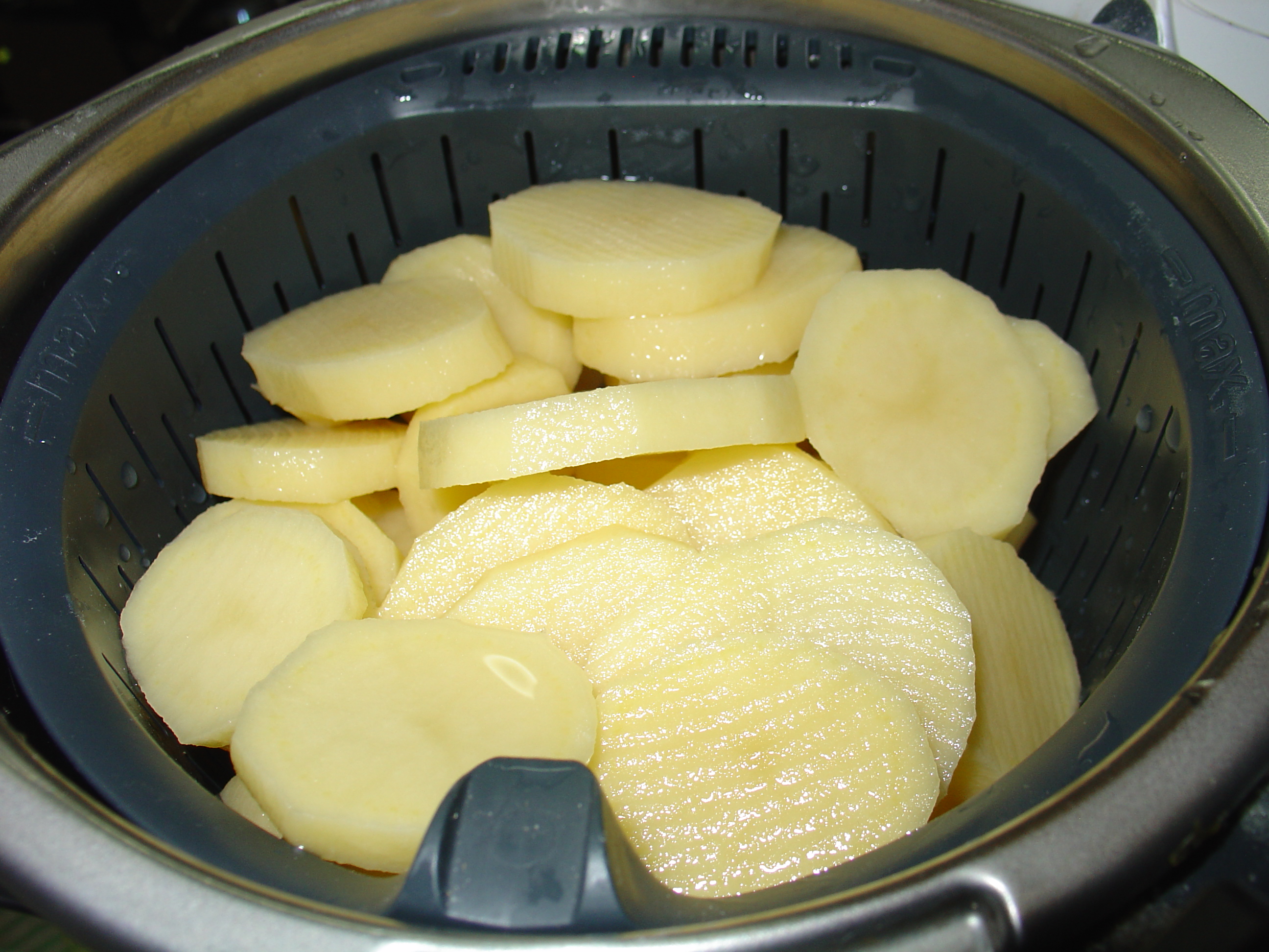 Patate "Combo" al vapore Bimby