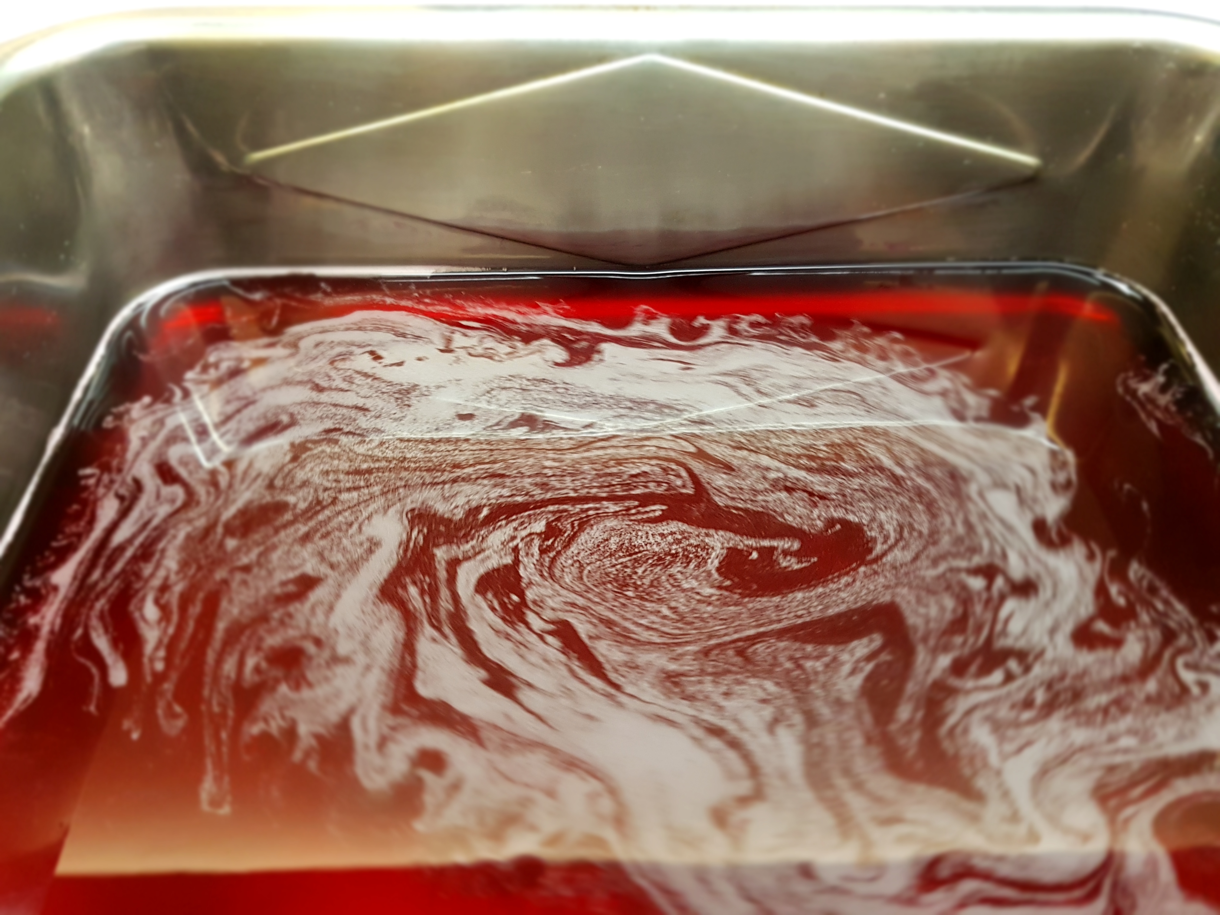 Pere in crema brulé al Nero di Troia