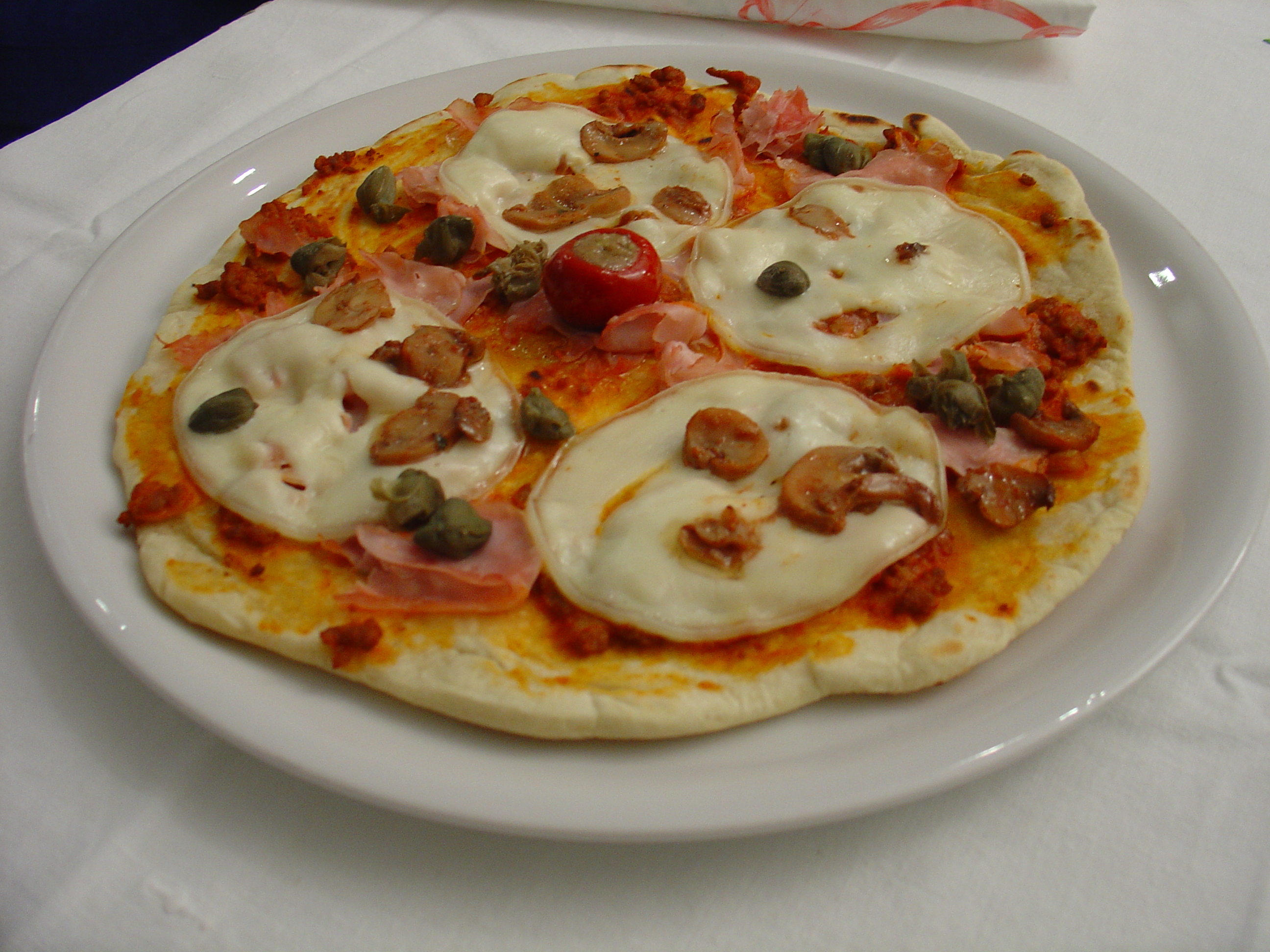 Piadina con olio senza strutto