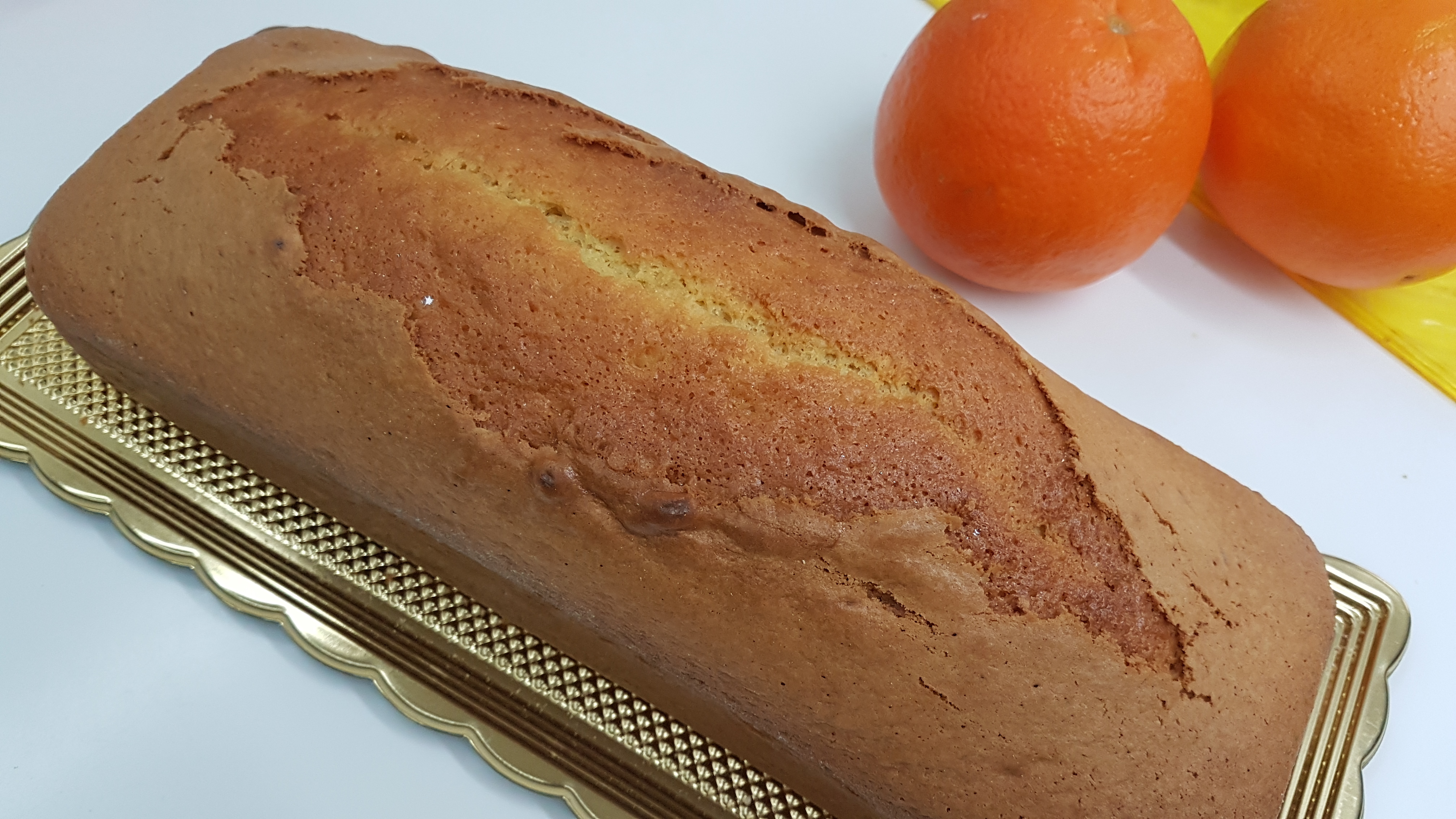 Plumcake all'arancia senza latte