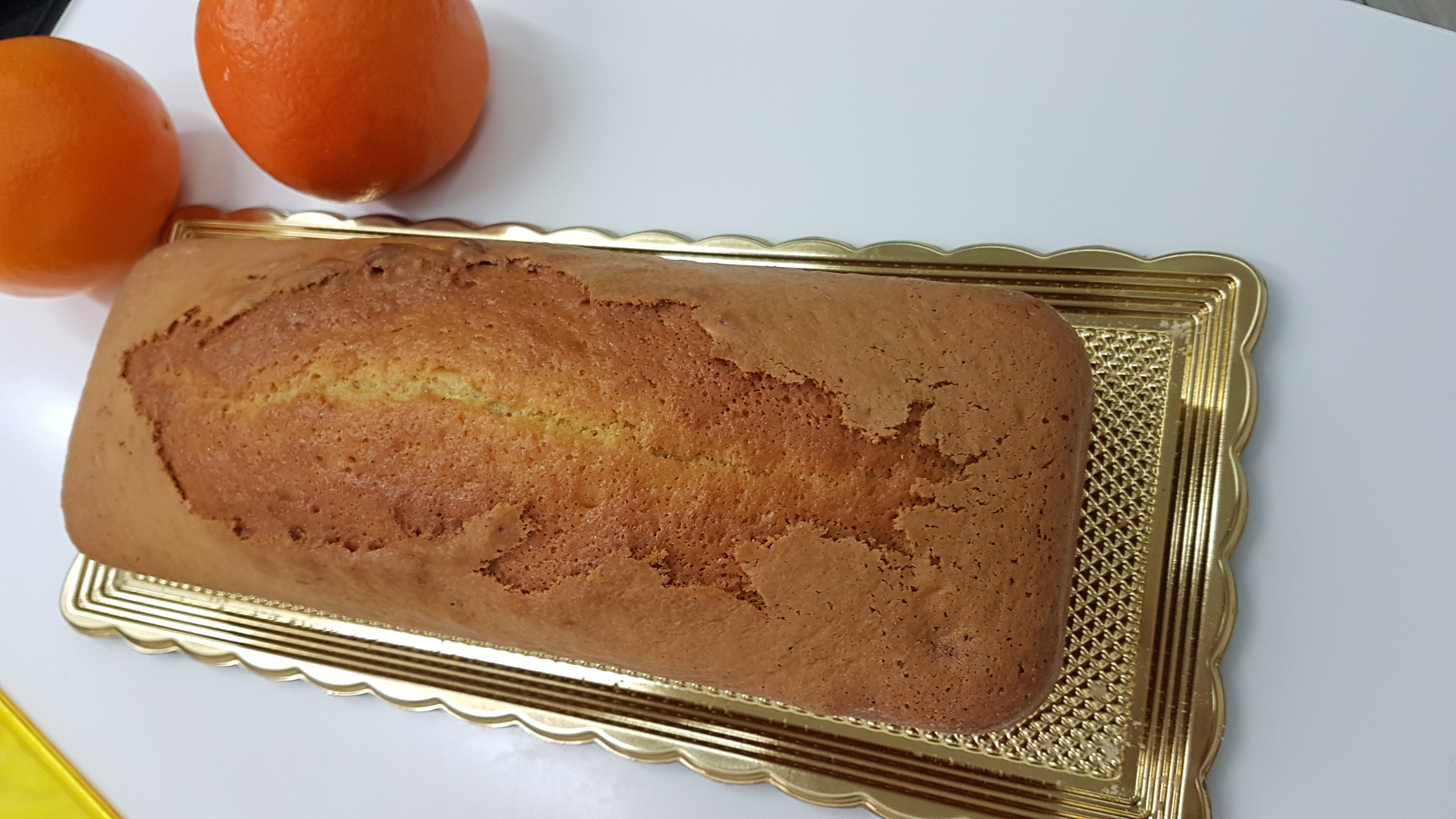 Plumcake all'arancia senza latte