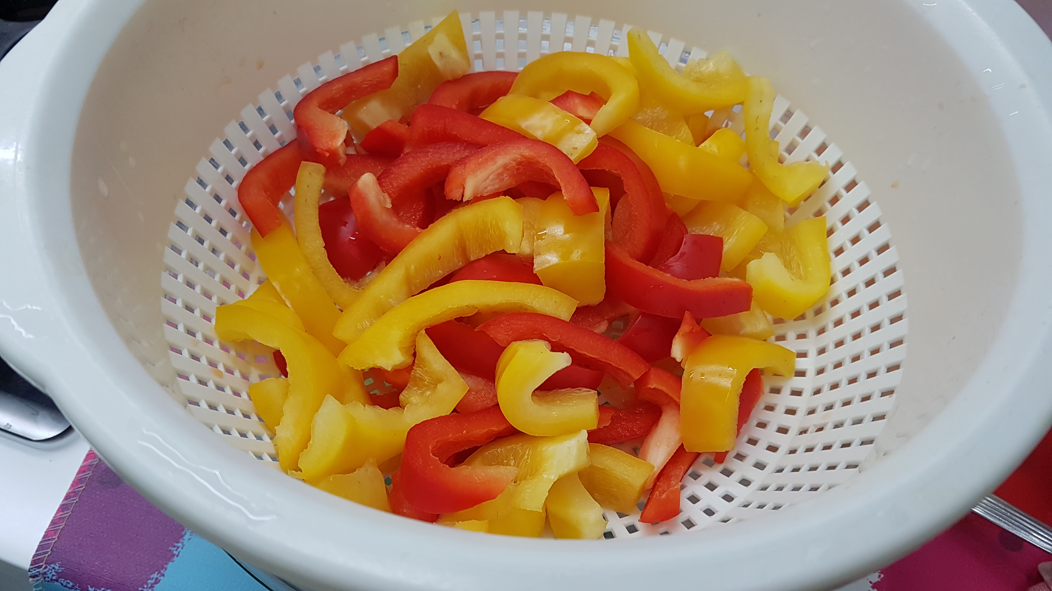 Pollo Agreste con patate e peperoni