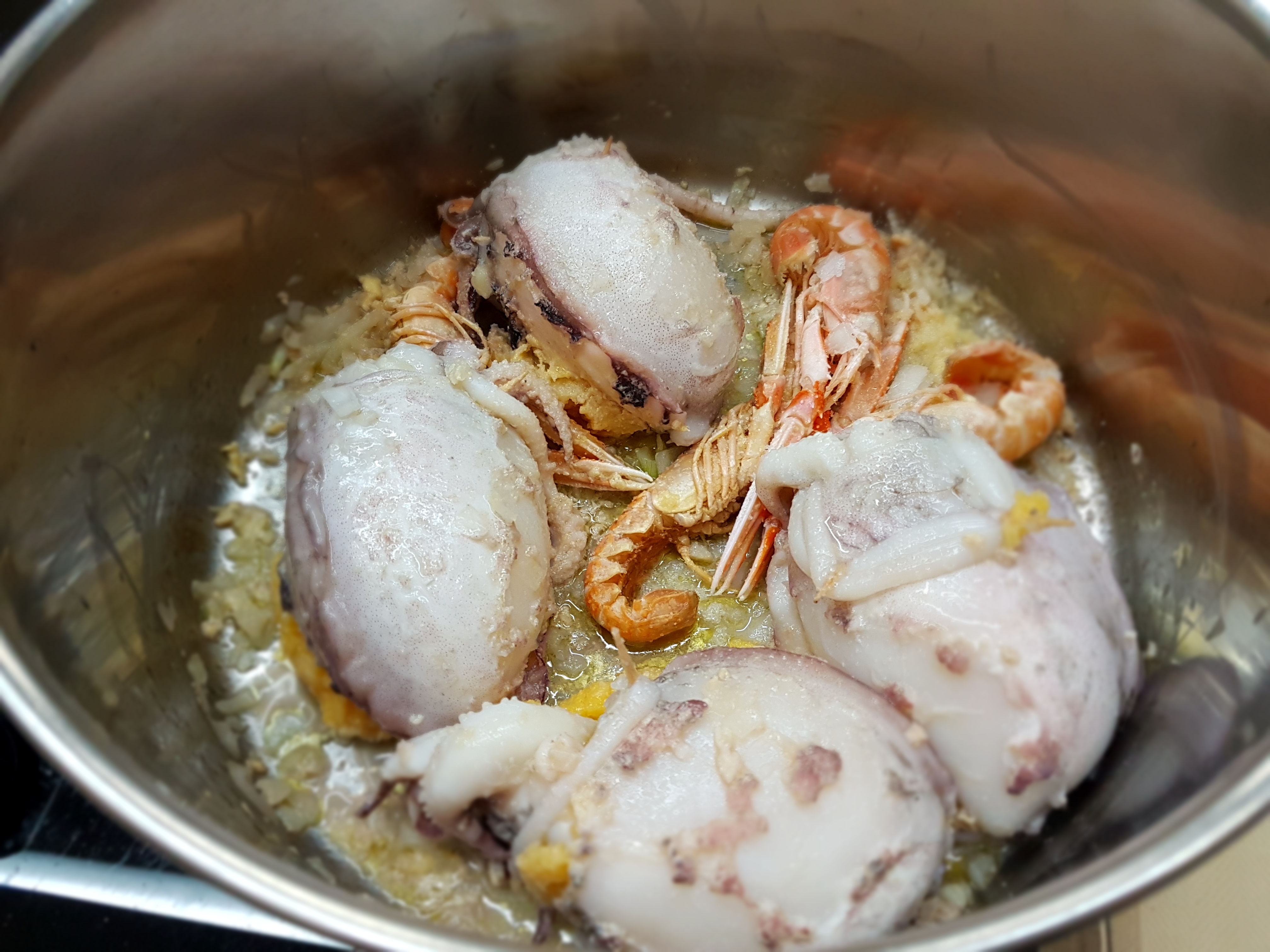 Ragù di seppia ripiena