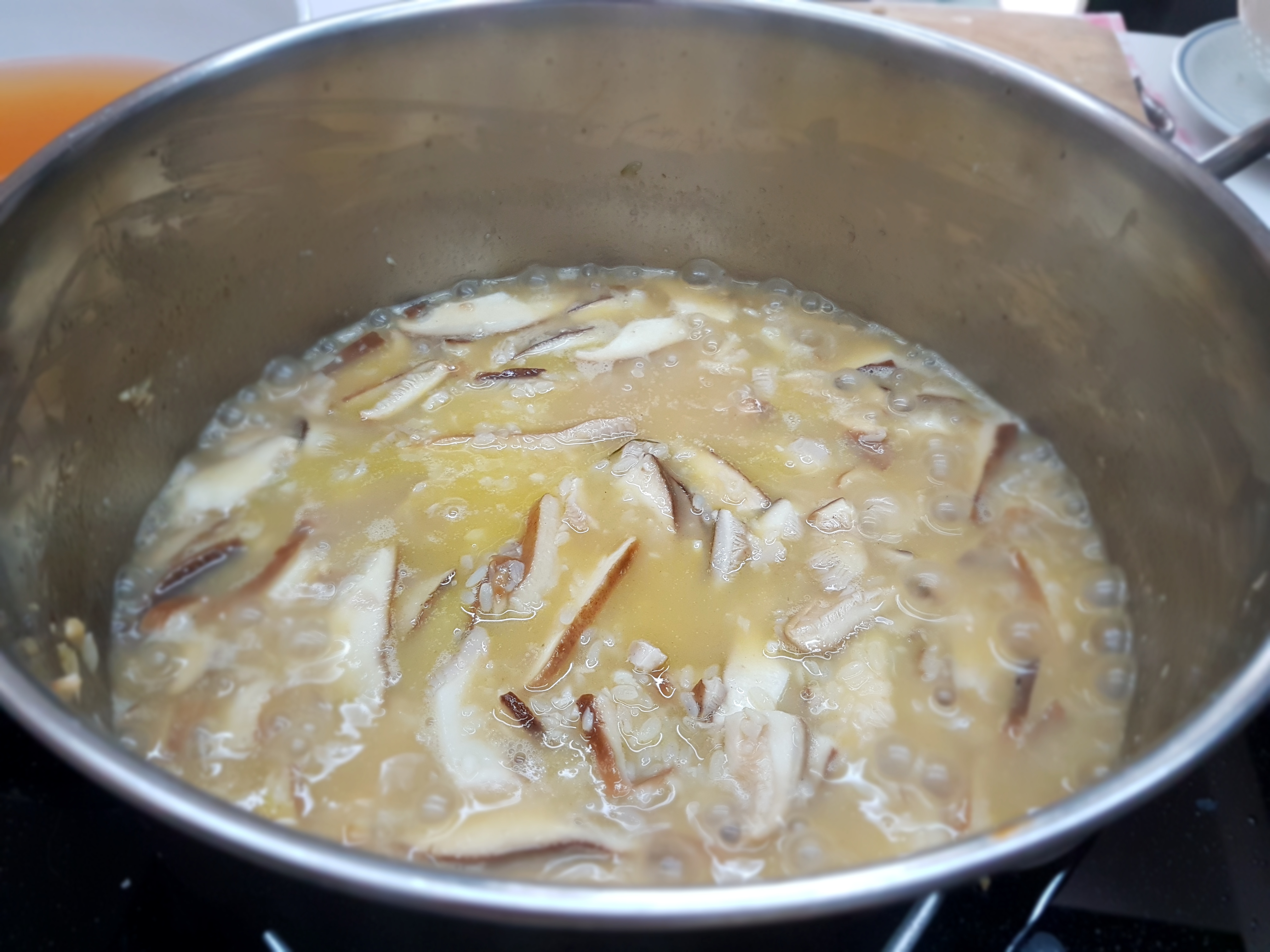 Risotto al principe Murgiano " Cardoncello " Mantecato con caciocavallo