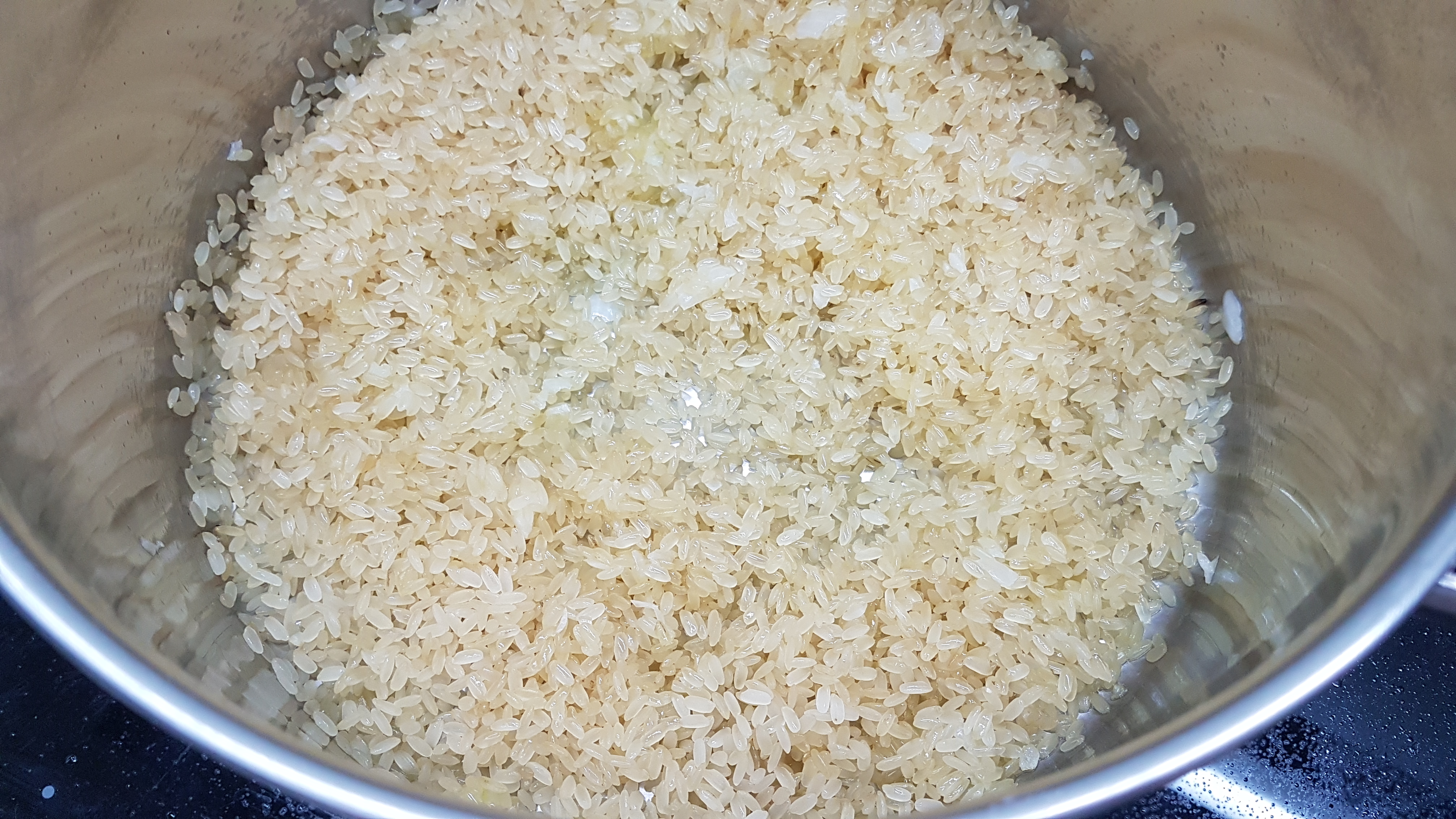 Risotto con fioroni e noci