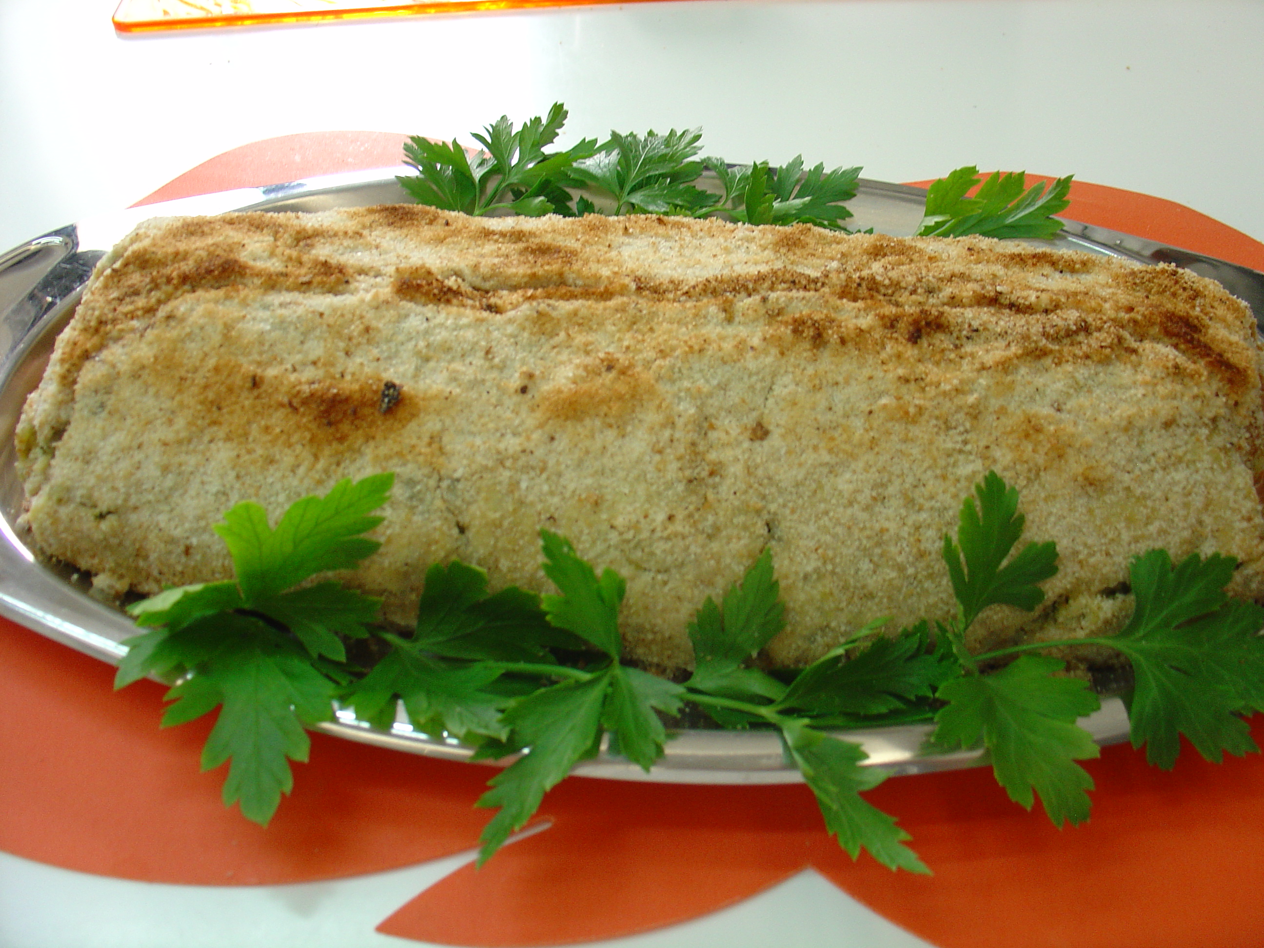 Rollè di zucchine farcito