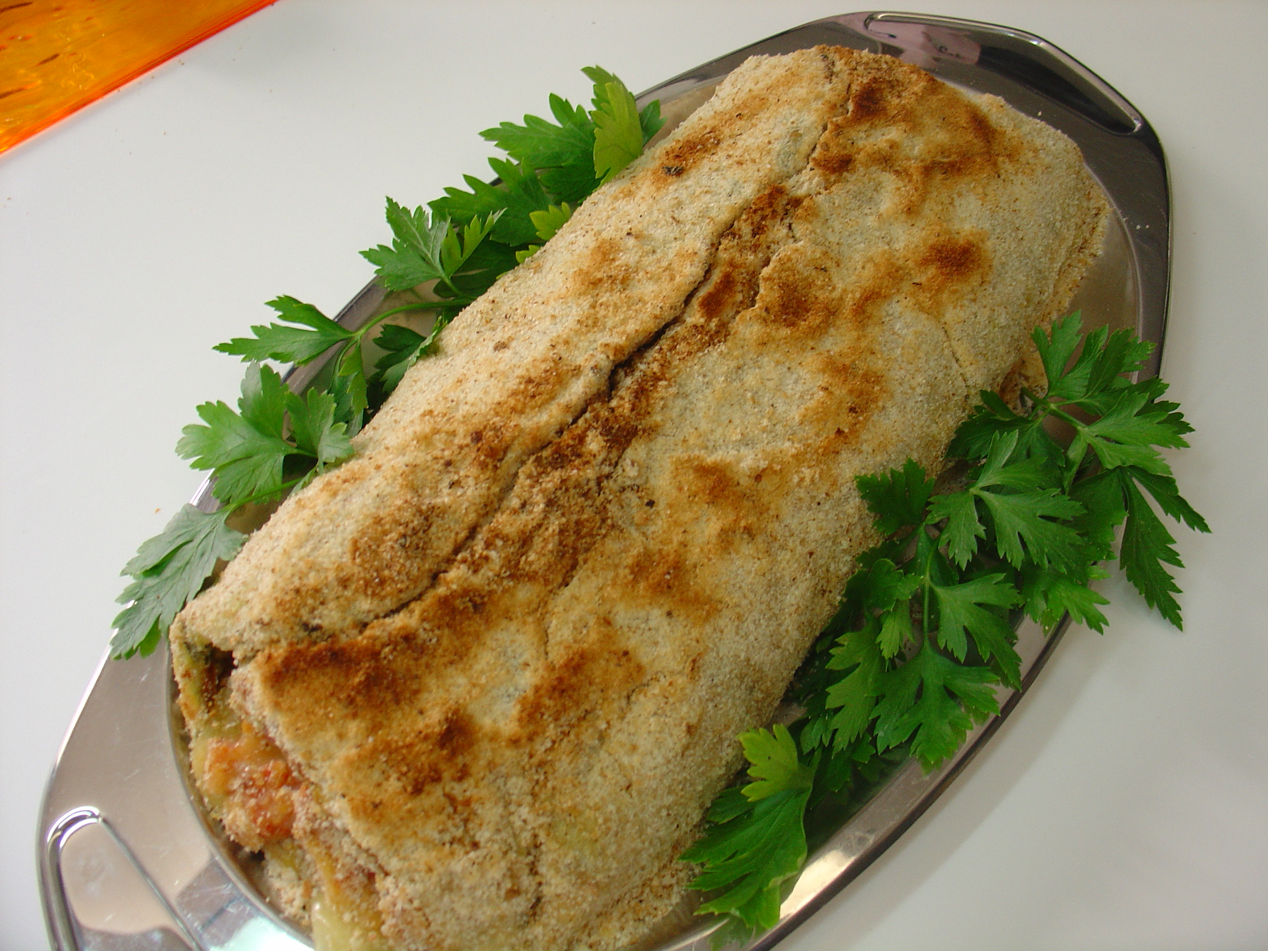 Rollè di zucchine farcito