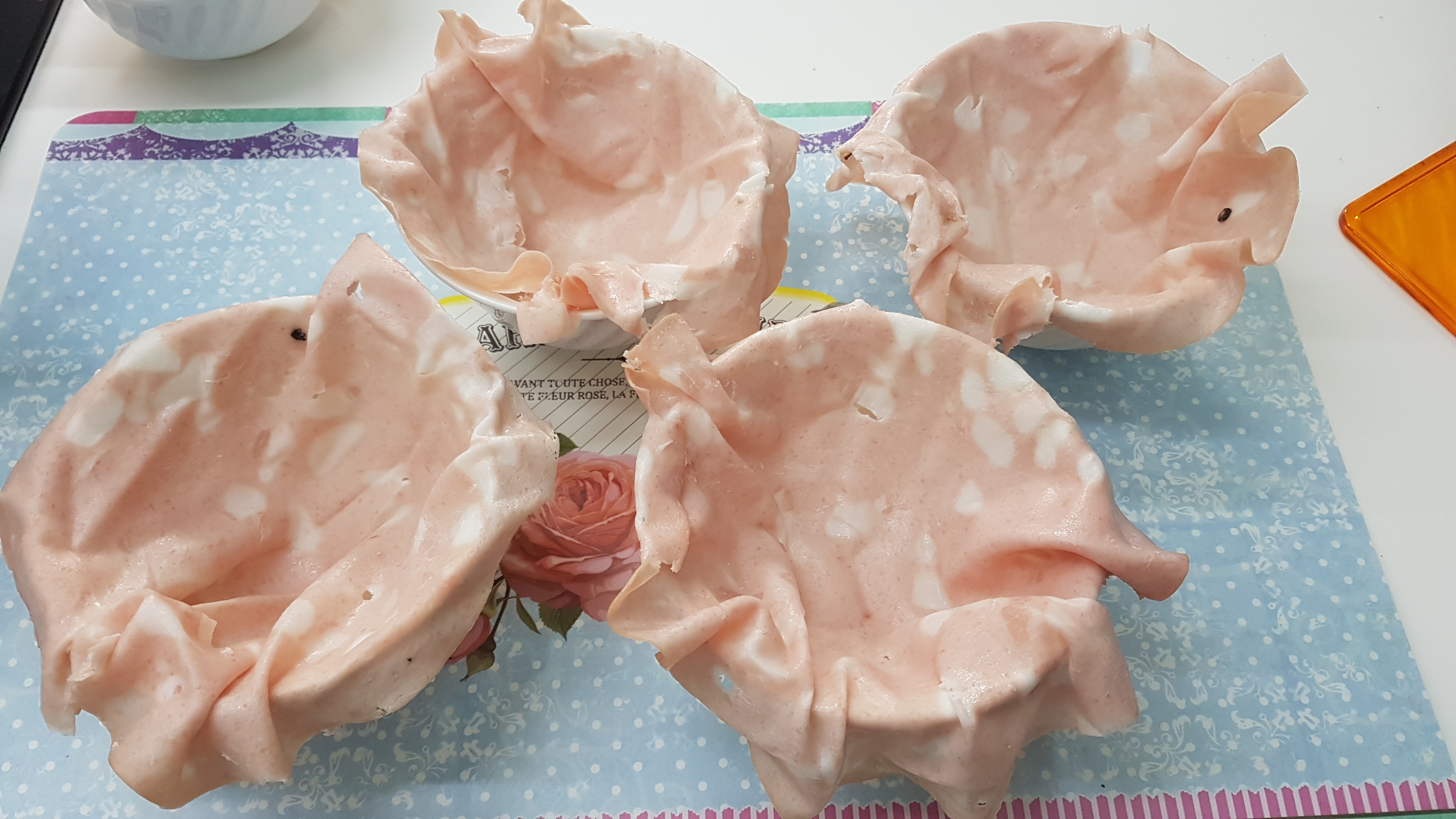 Saccottino di mortadella con purè di patate