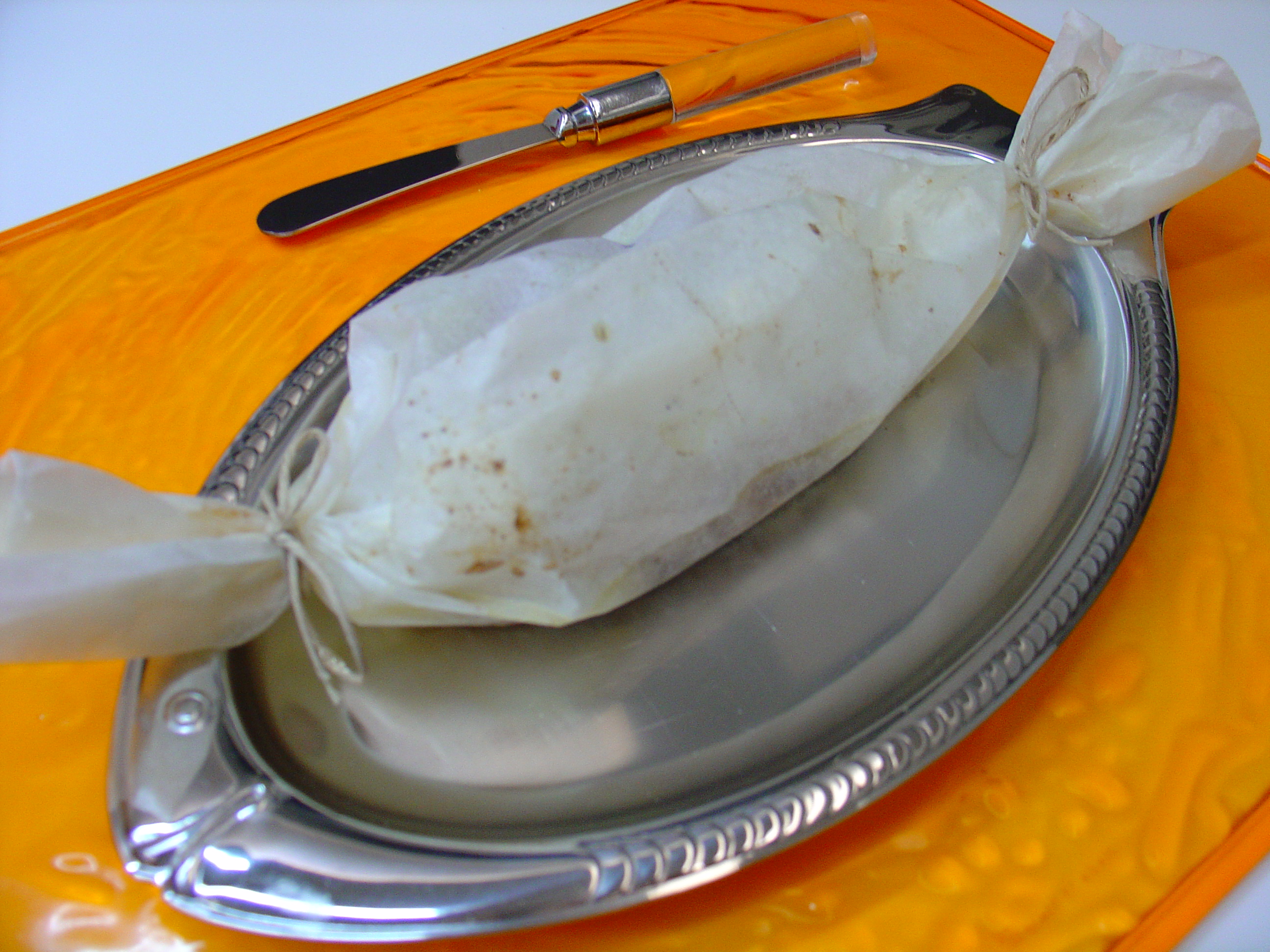 Salmone in cartoccio