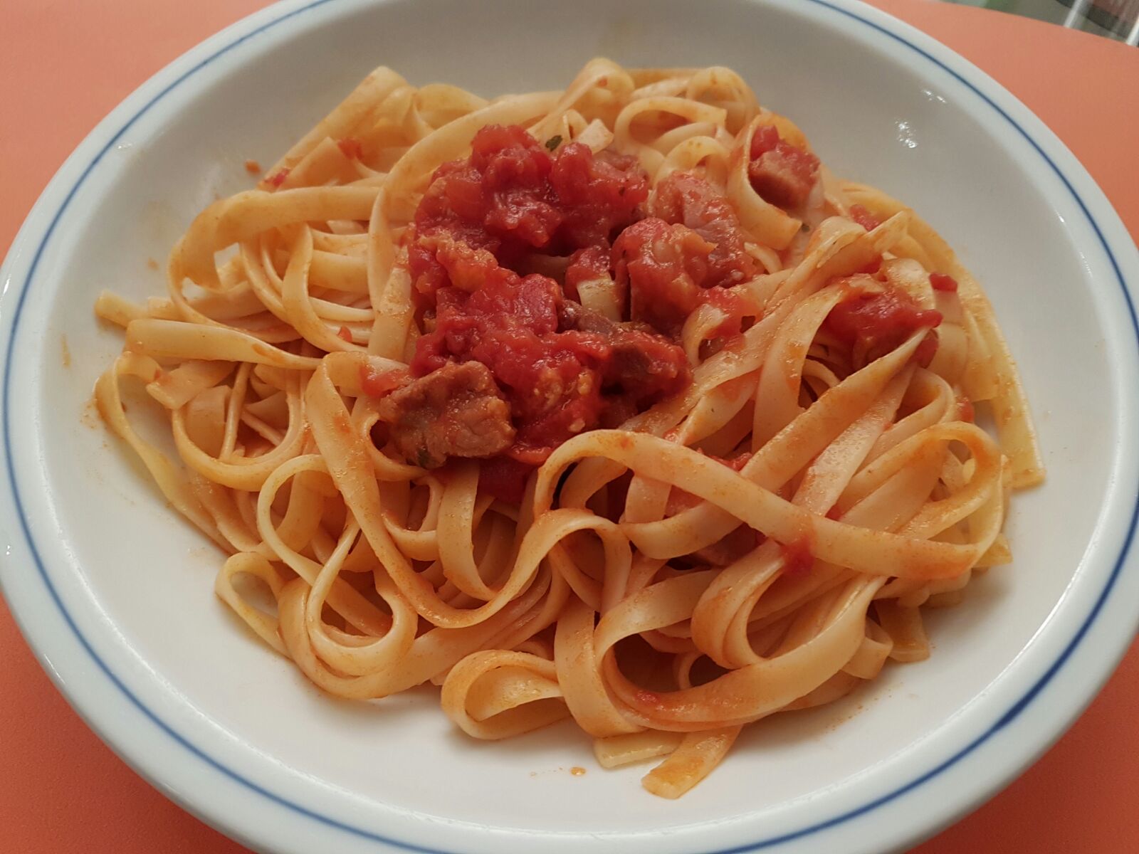 Tagliatelle al crudo
