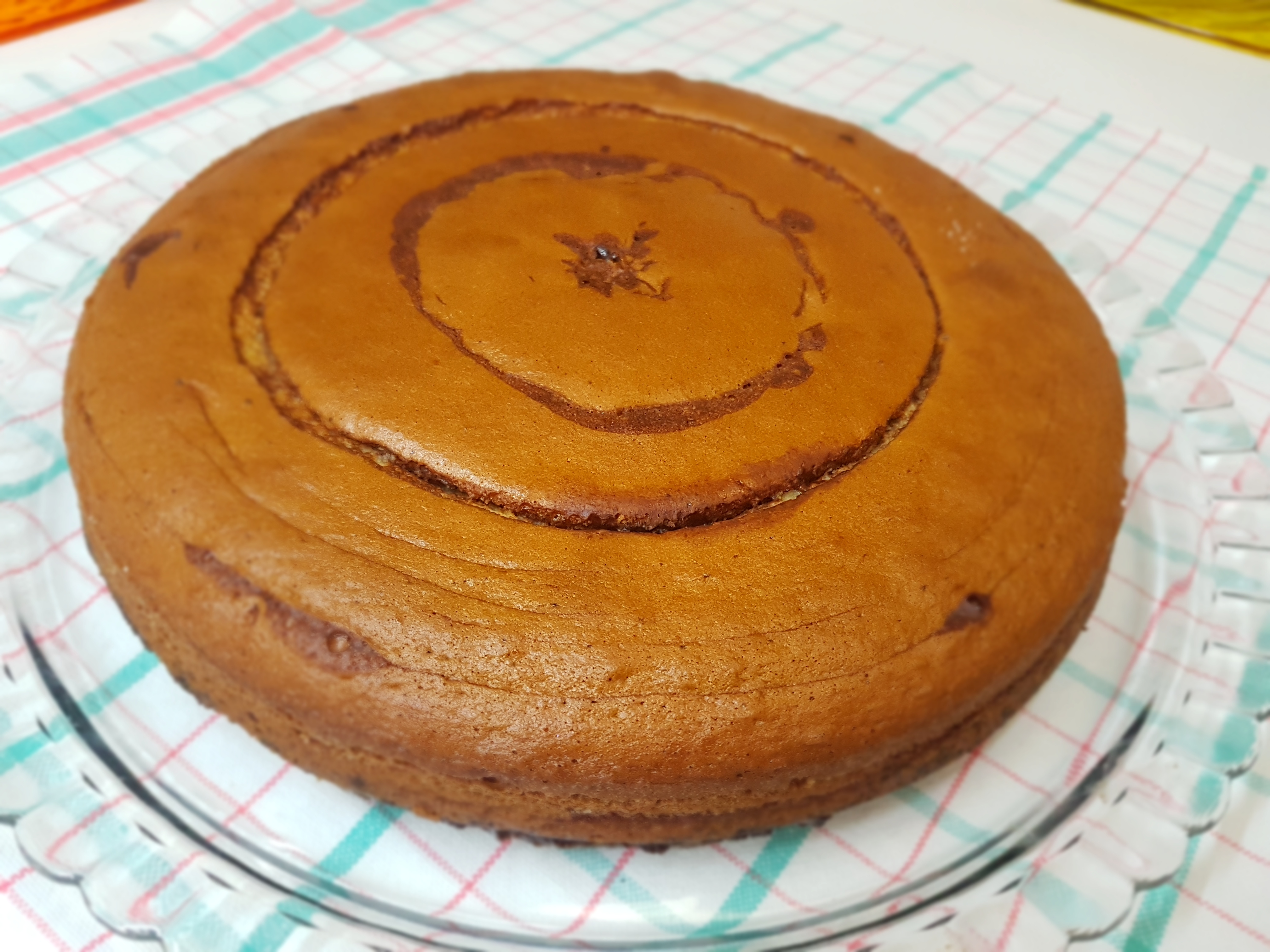 Torta Bimby con glassa alla nutella