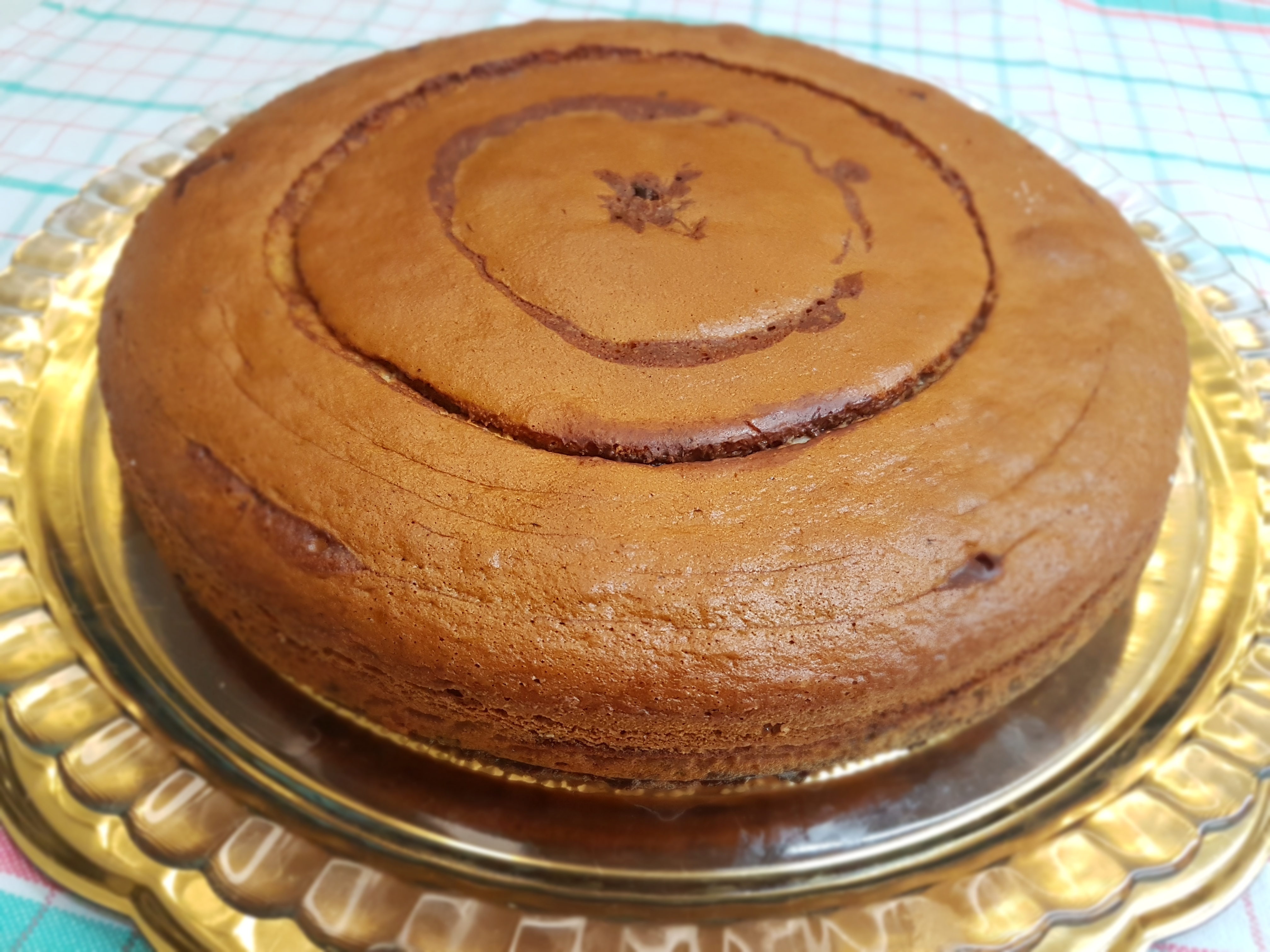 Torta Bimby con glassa alla nutella