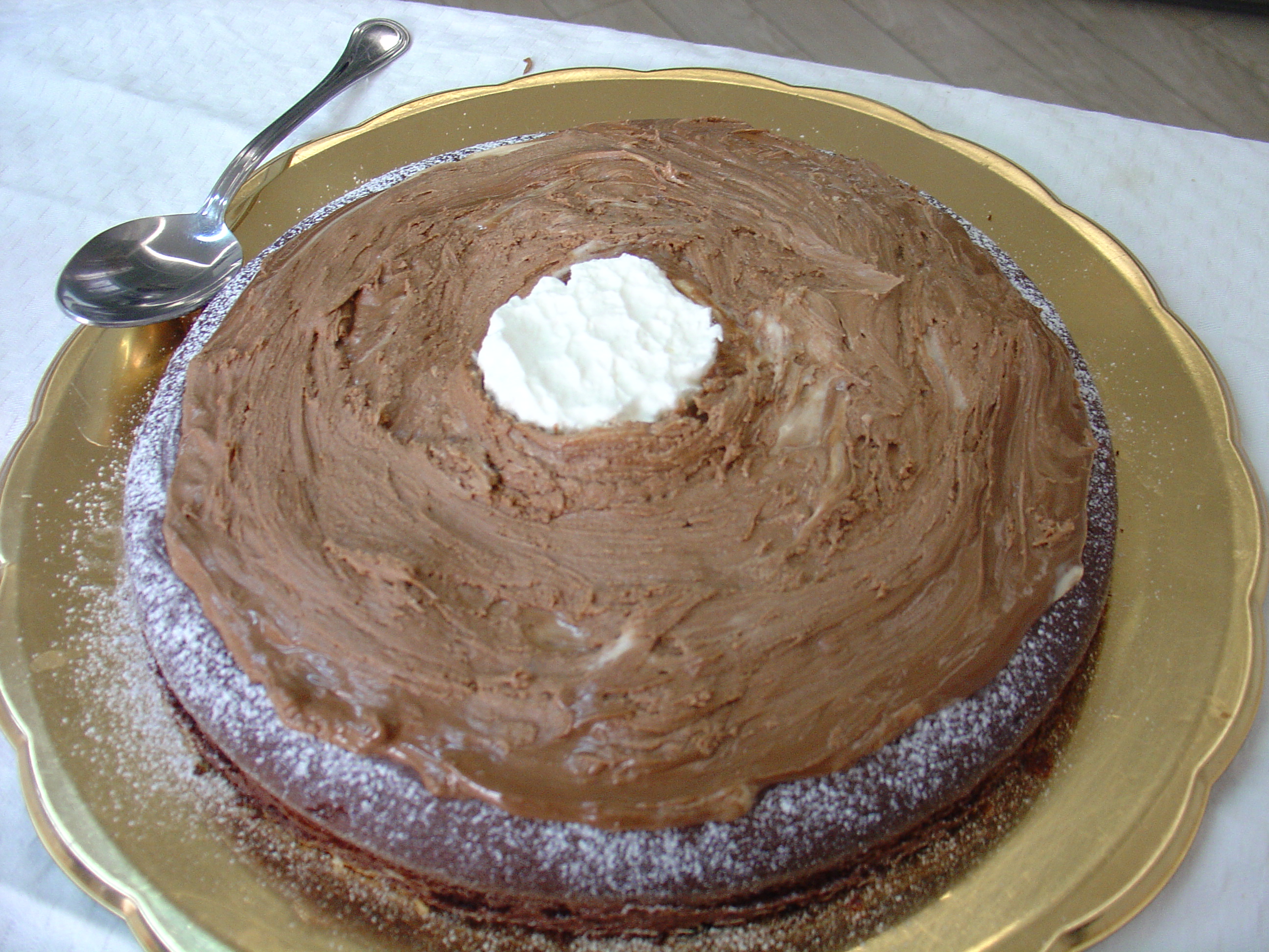 Torta kinder cioccolato