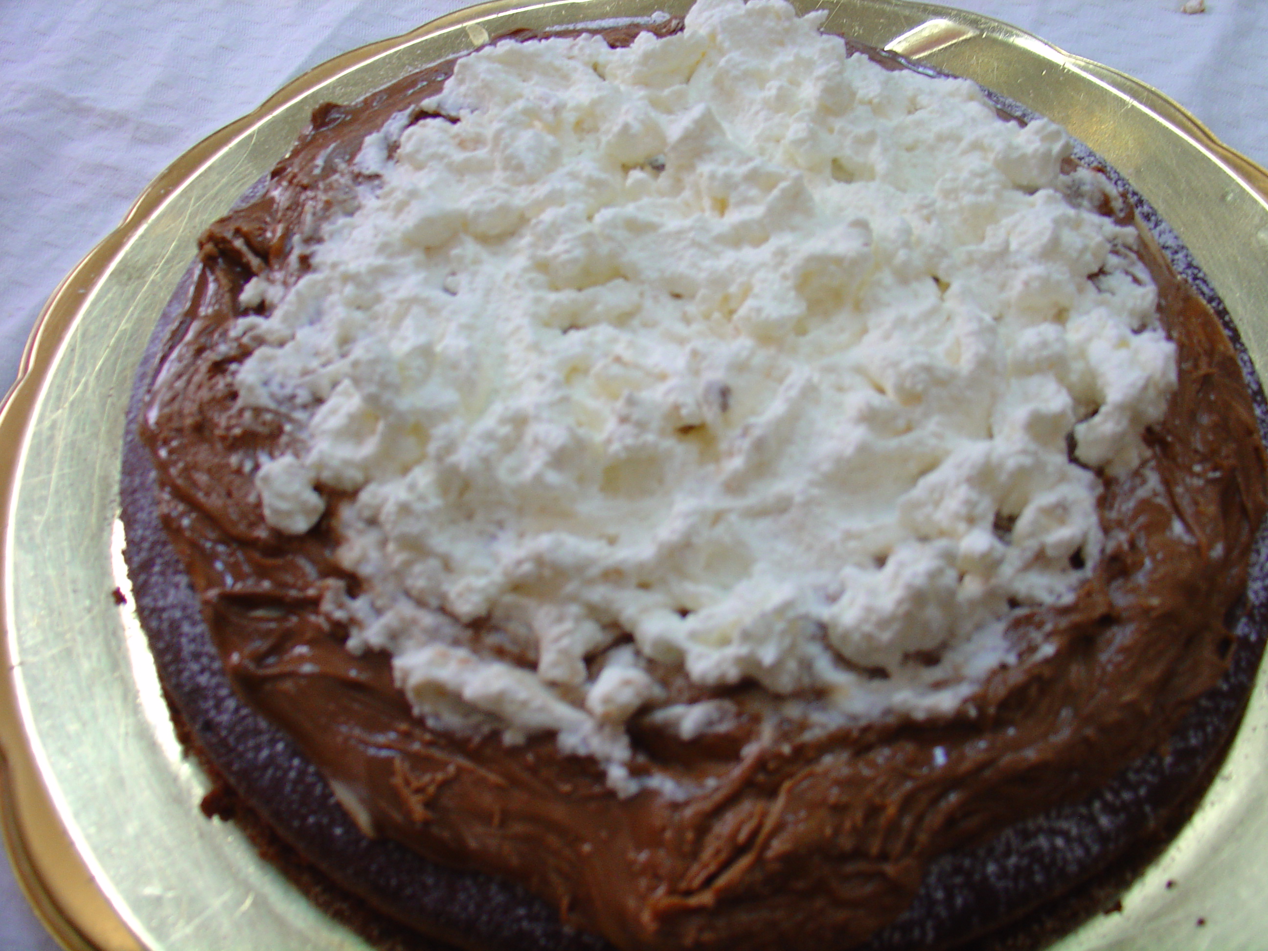 Torta kinder cioccolato