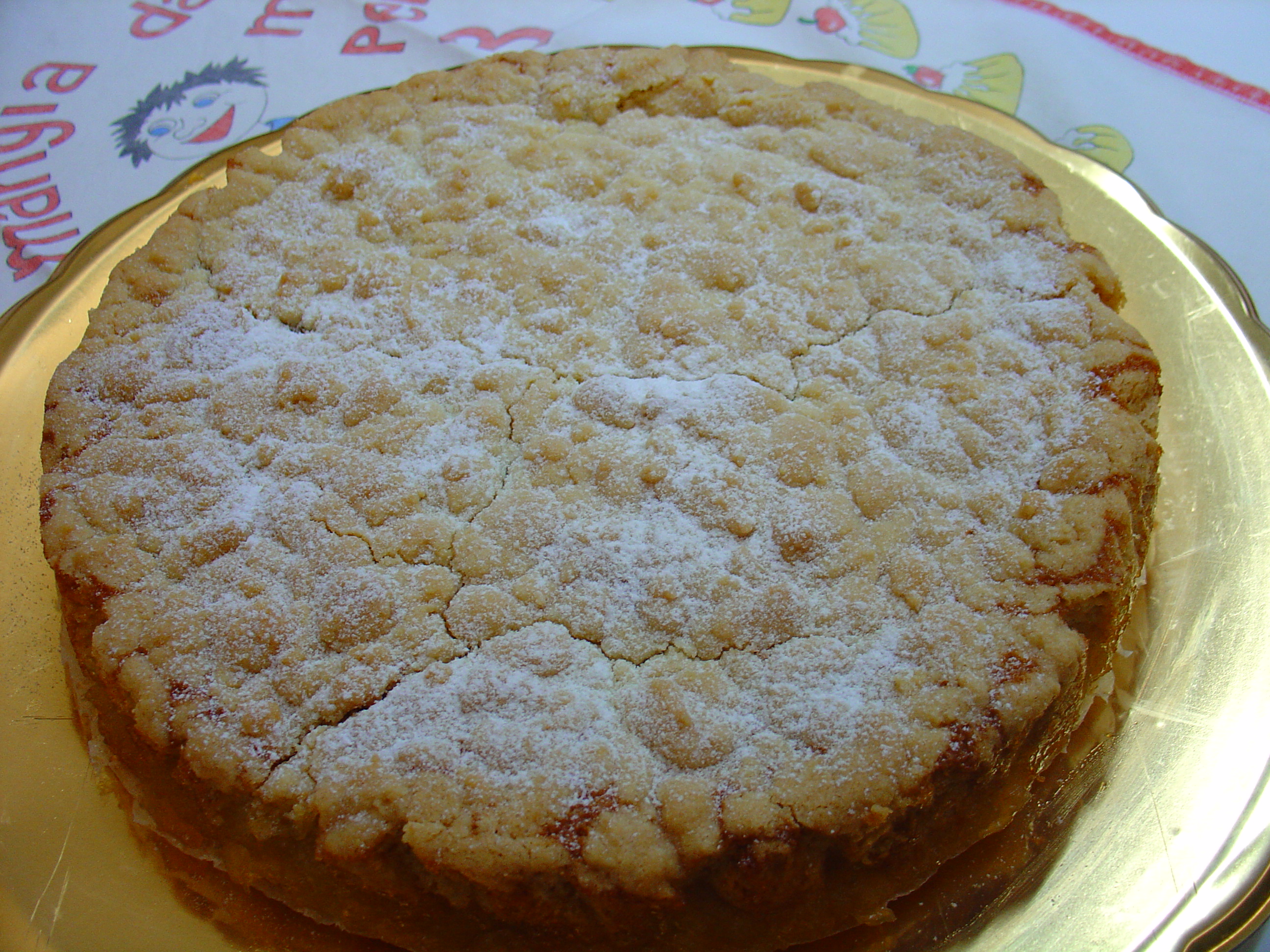 Torta sbriciolata di mele