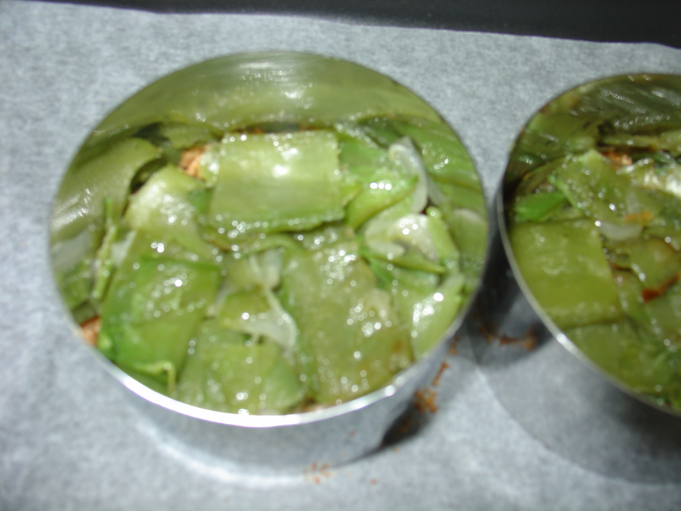 Tortino con baccelli di fave