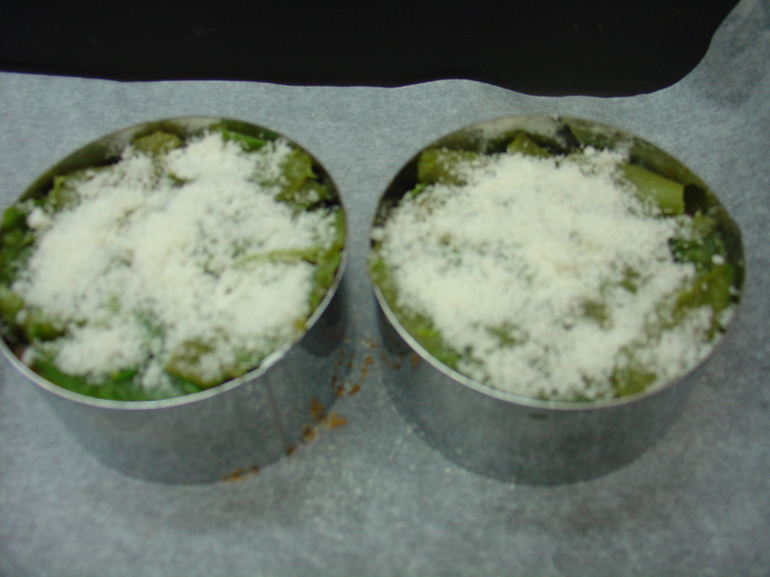 Tortino con baccelli di fave