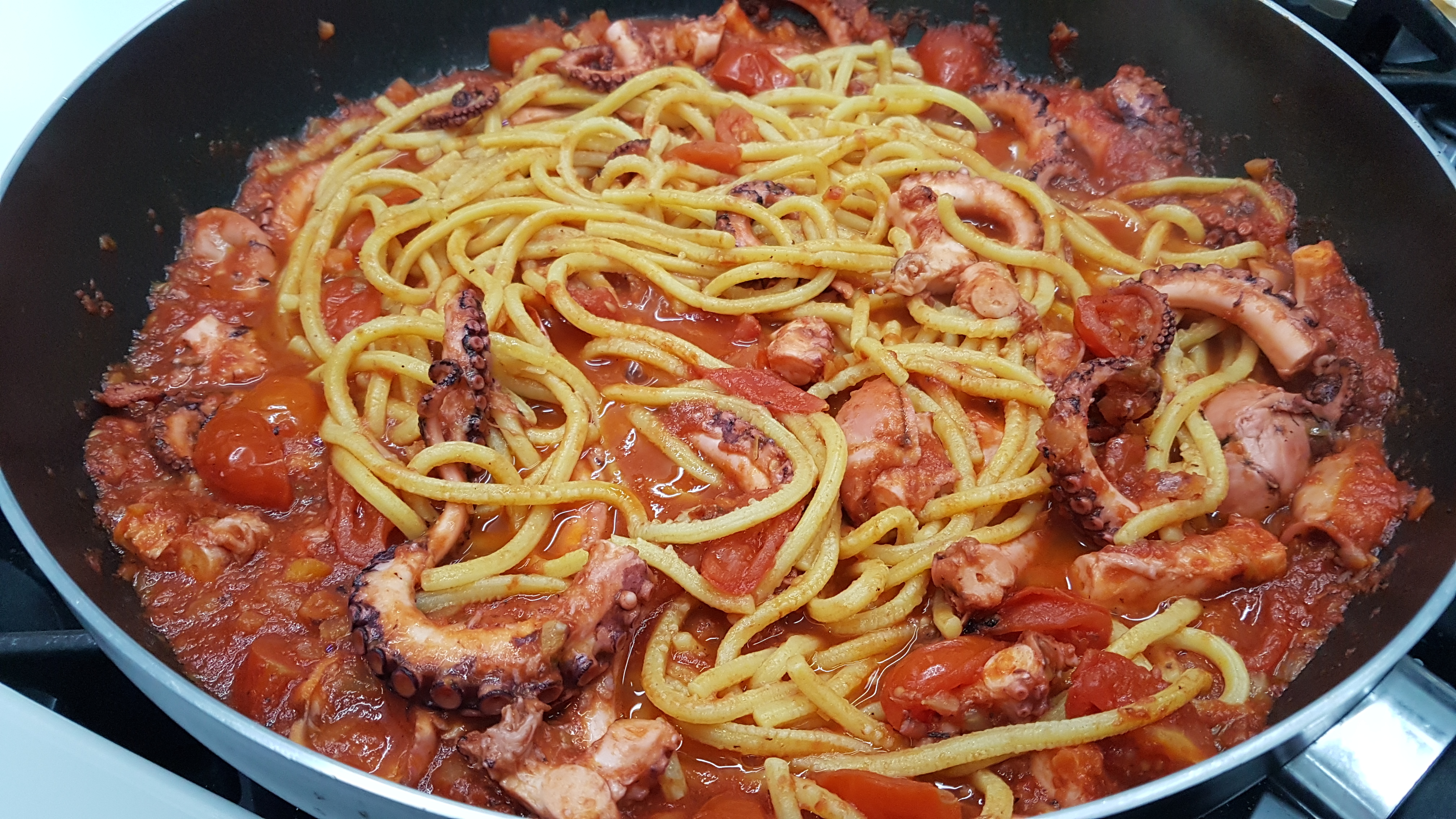 Troccoli al ragù di polpo del navigator