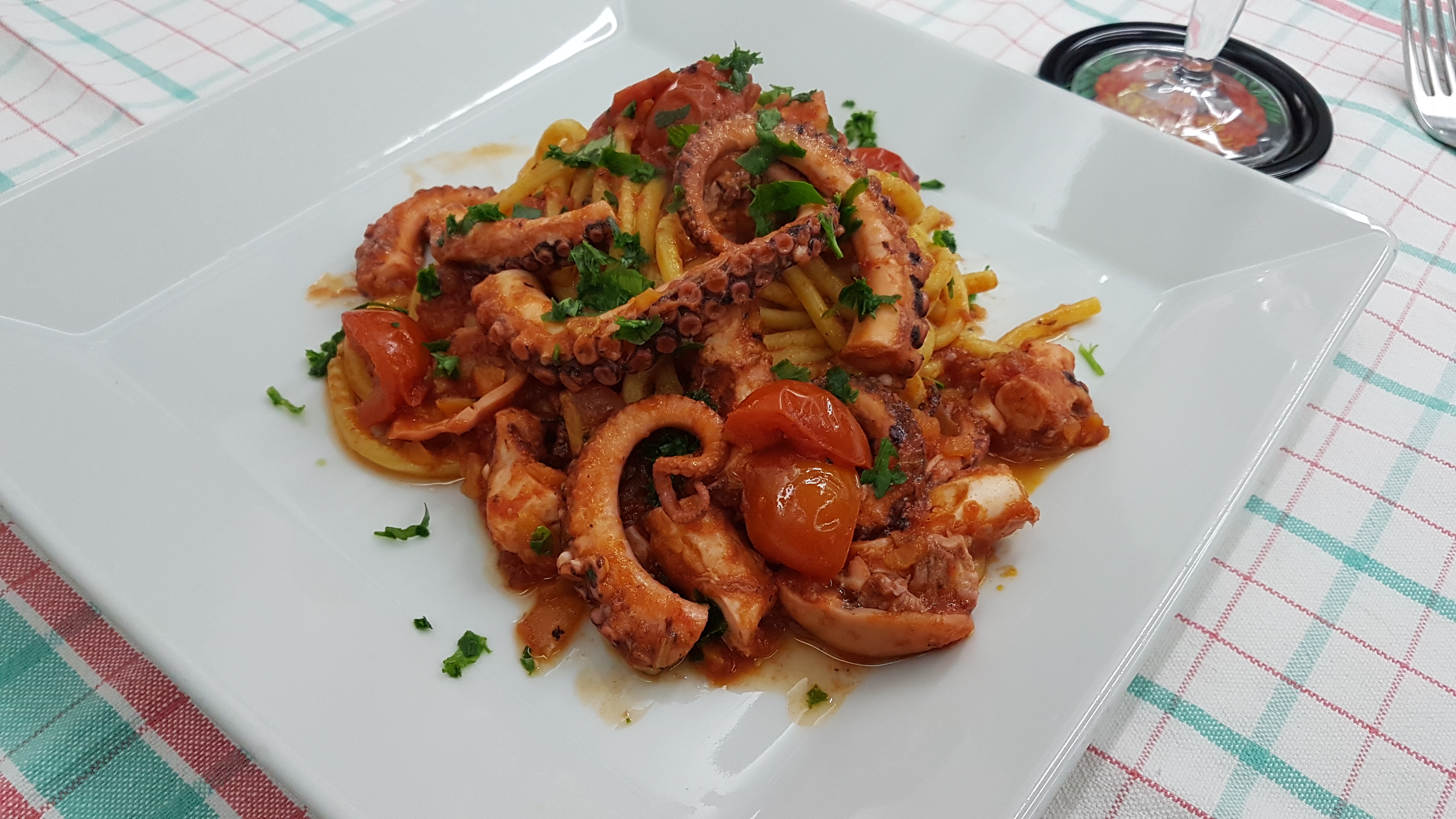 Troccoli al ragù di polpo del navigator